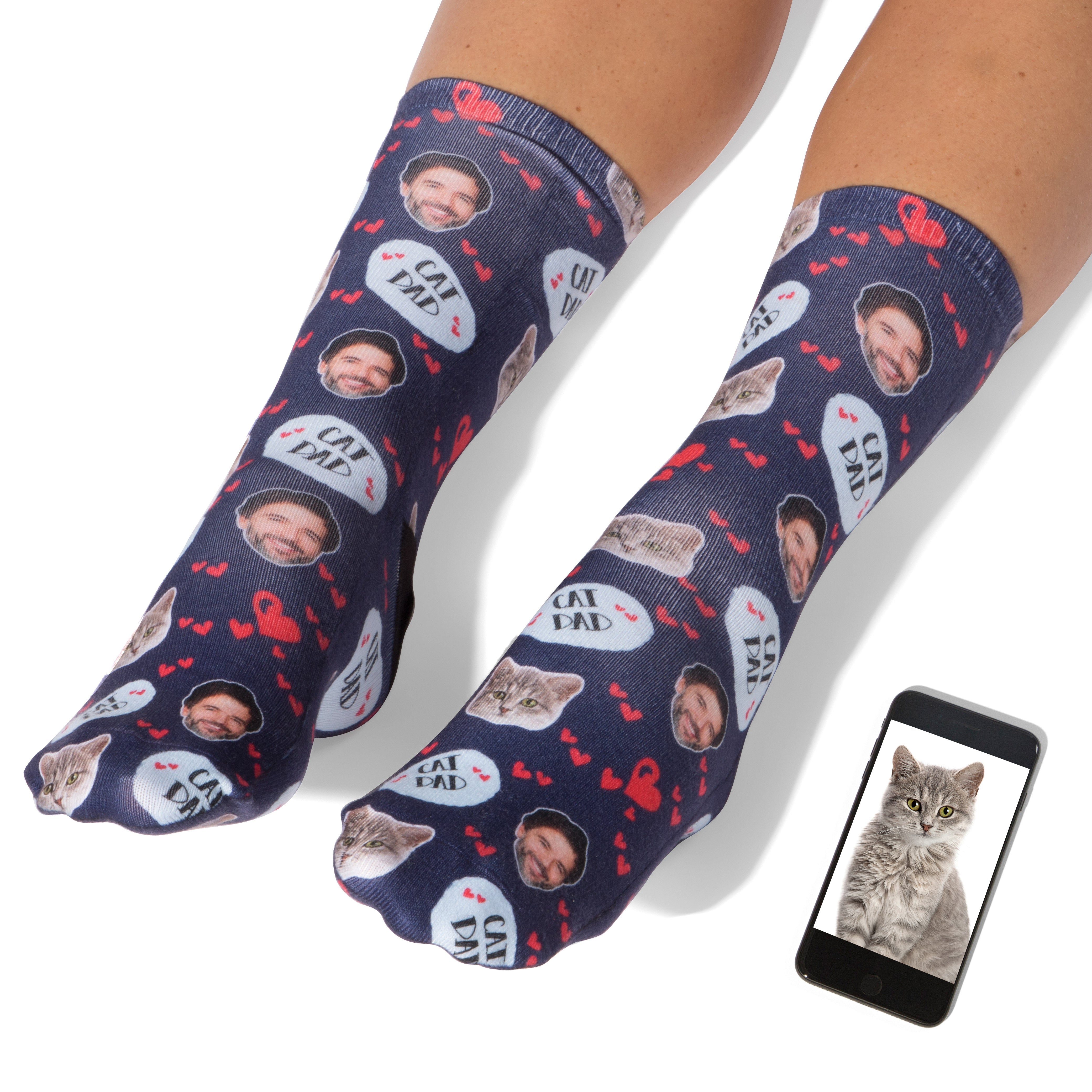 Cat Dad Socks