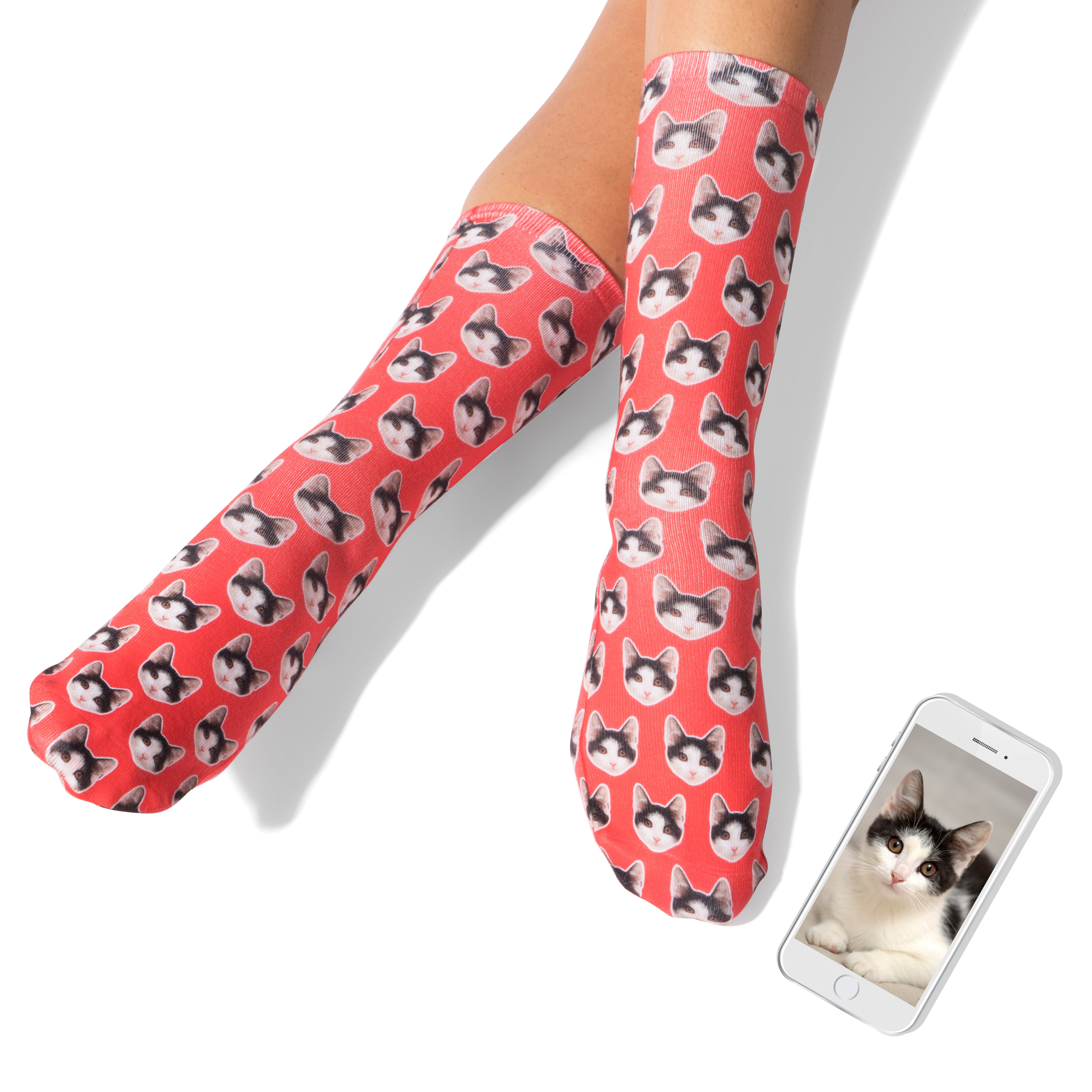 Cat Pattern Socks