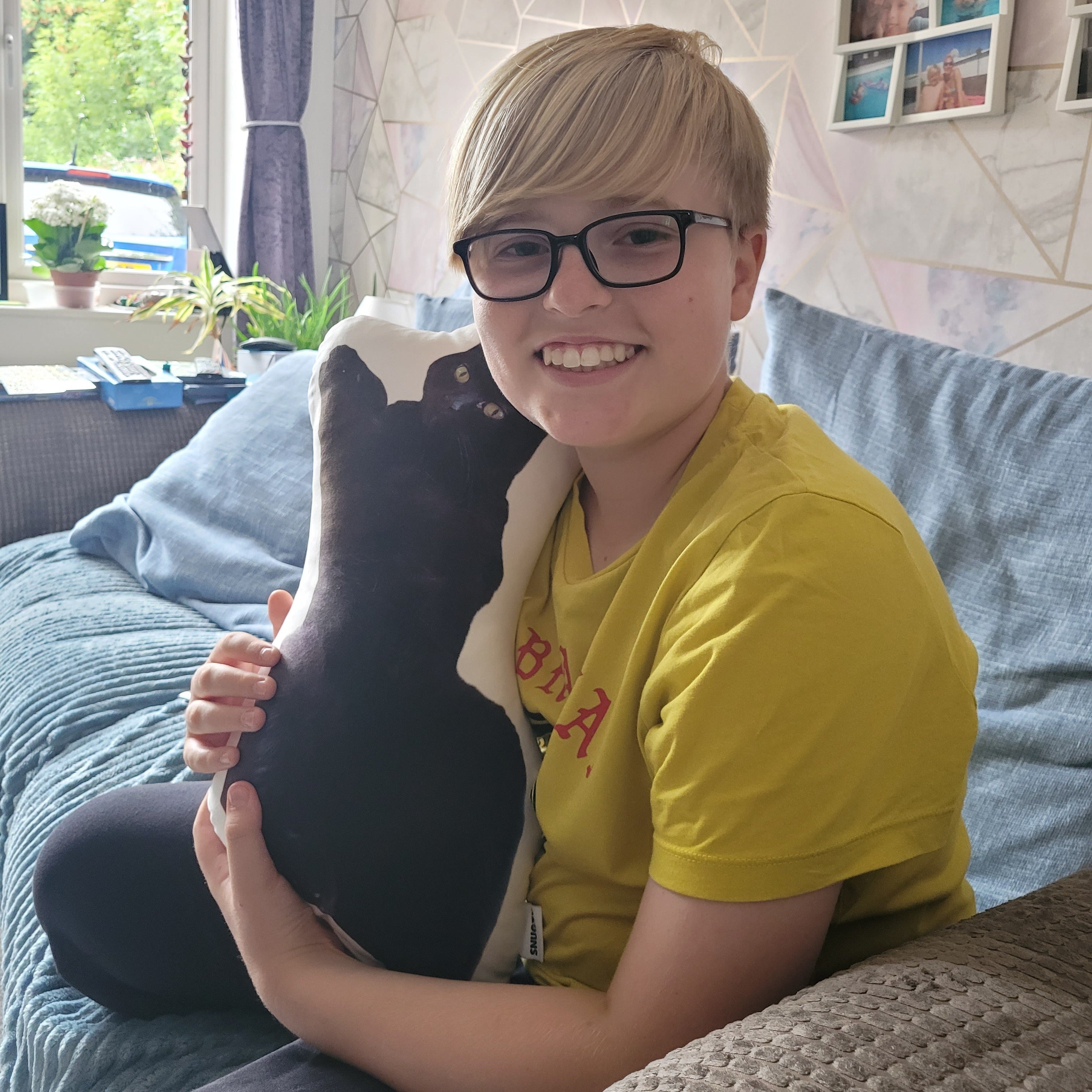 Cat Photo Face Pillow