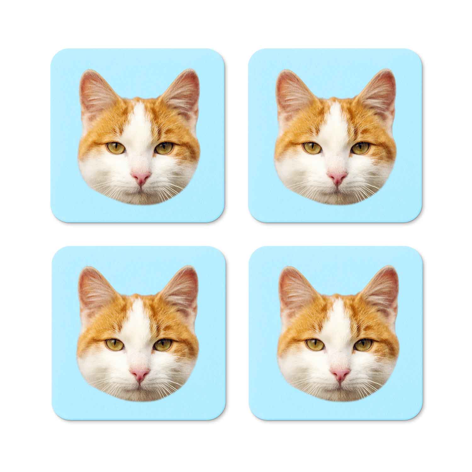 Your Cat Personalised Coasters