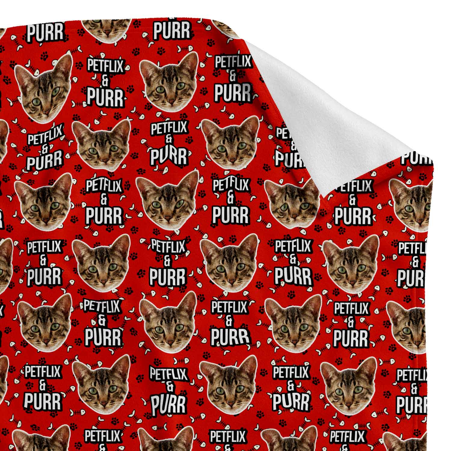 Petflix & Purr Personalised Blanket