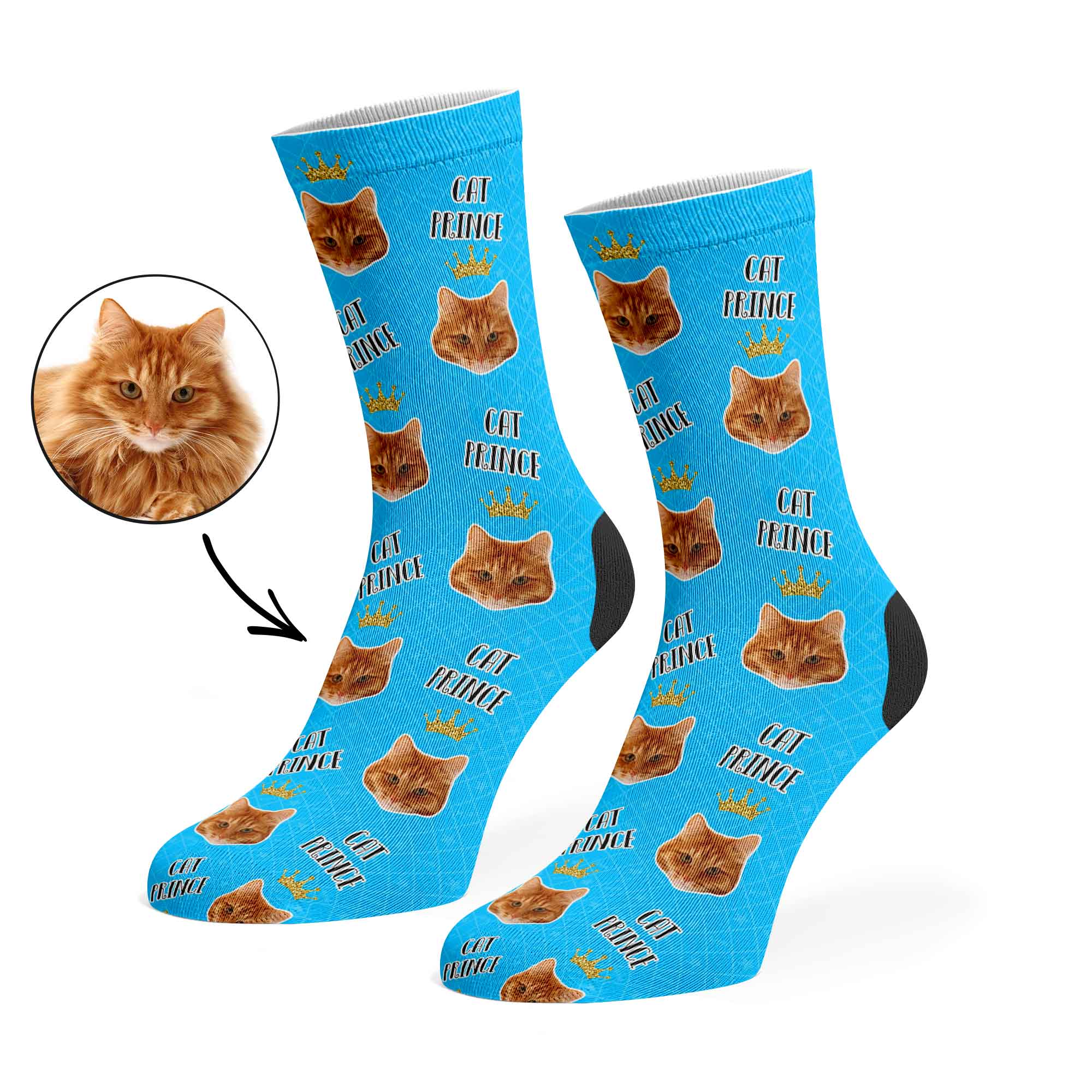 Cat Prince Socks