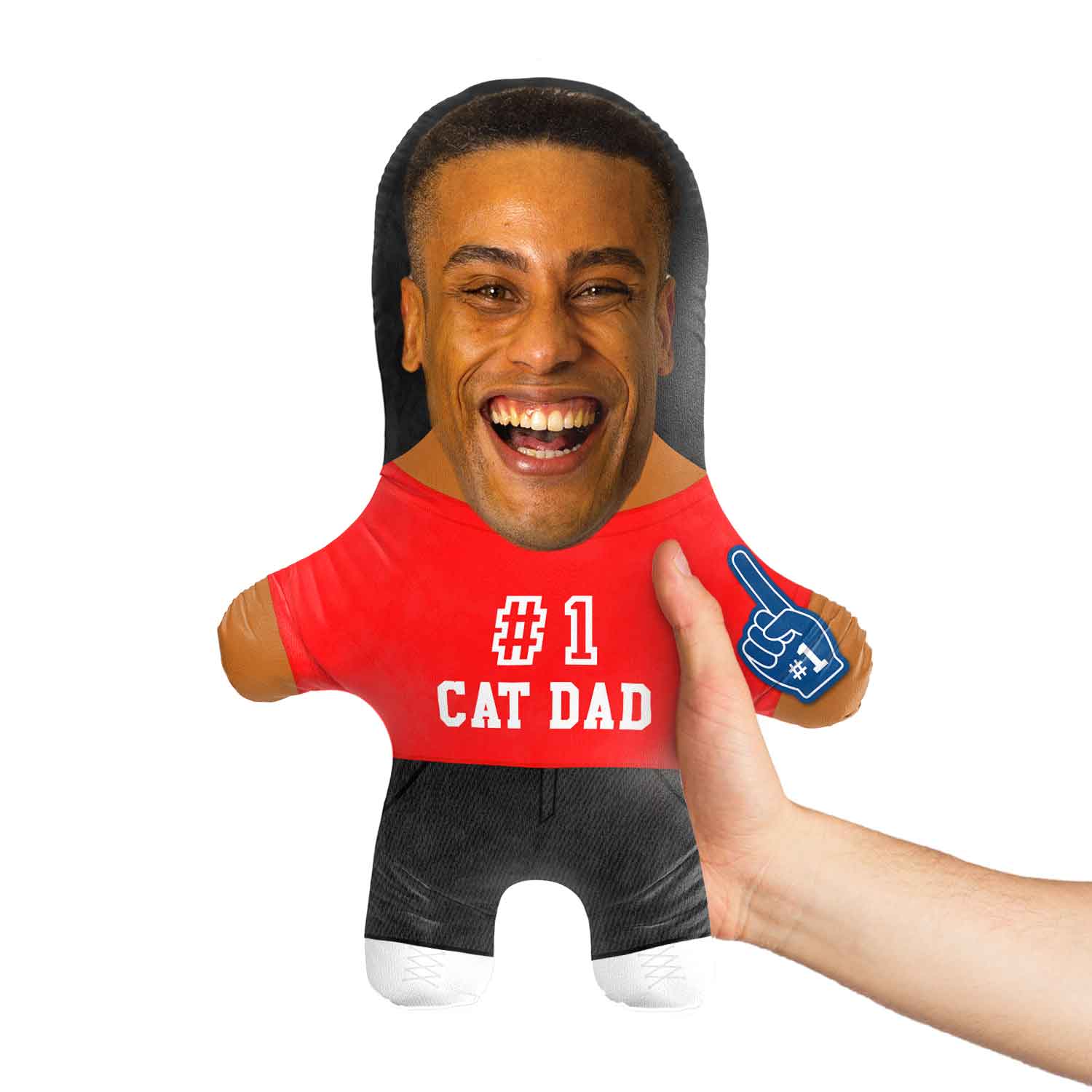 Number 1 Cat Dad Custom Toy