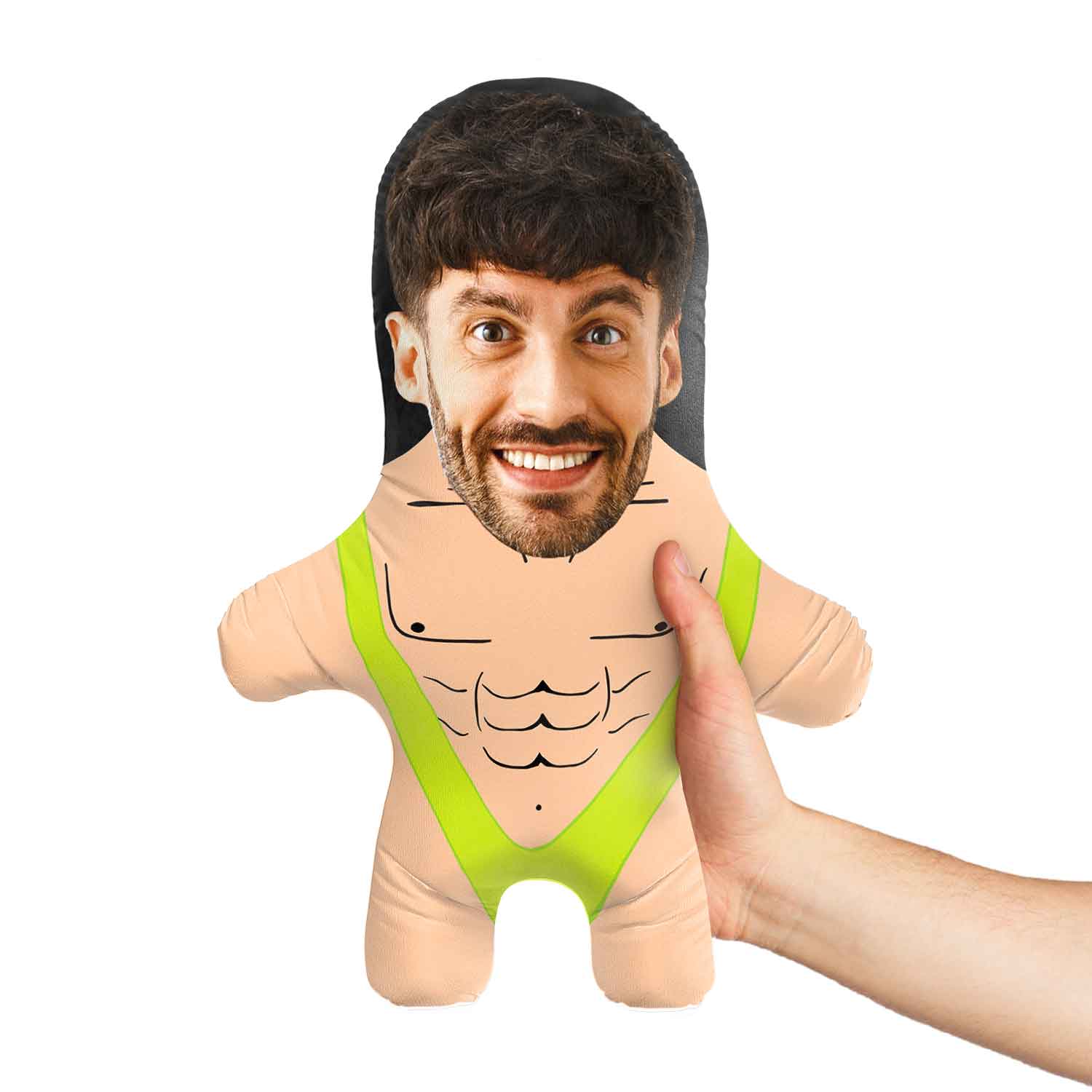 Mankini Custom Plush Cat Toy