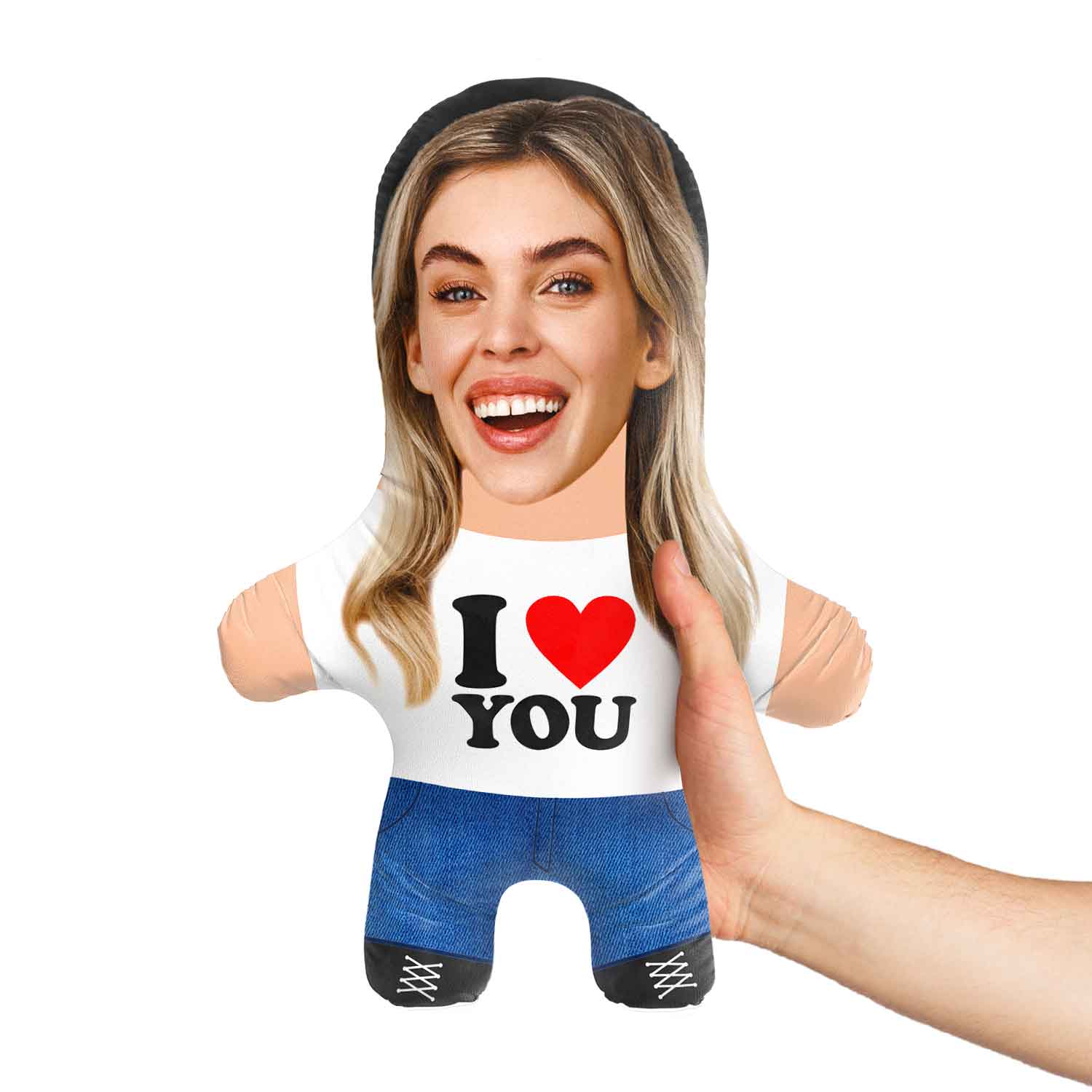 I Heart You Personalised Cat Toy