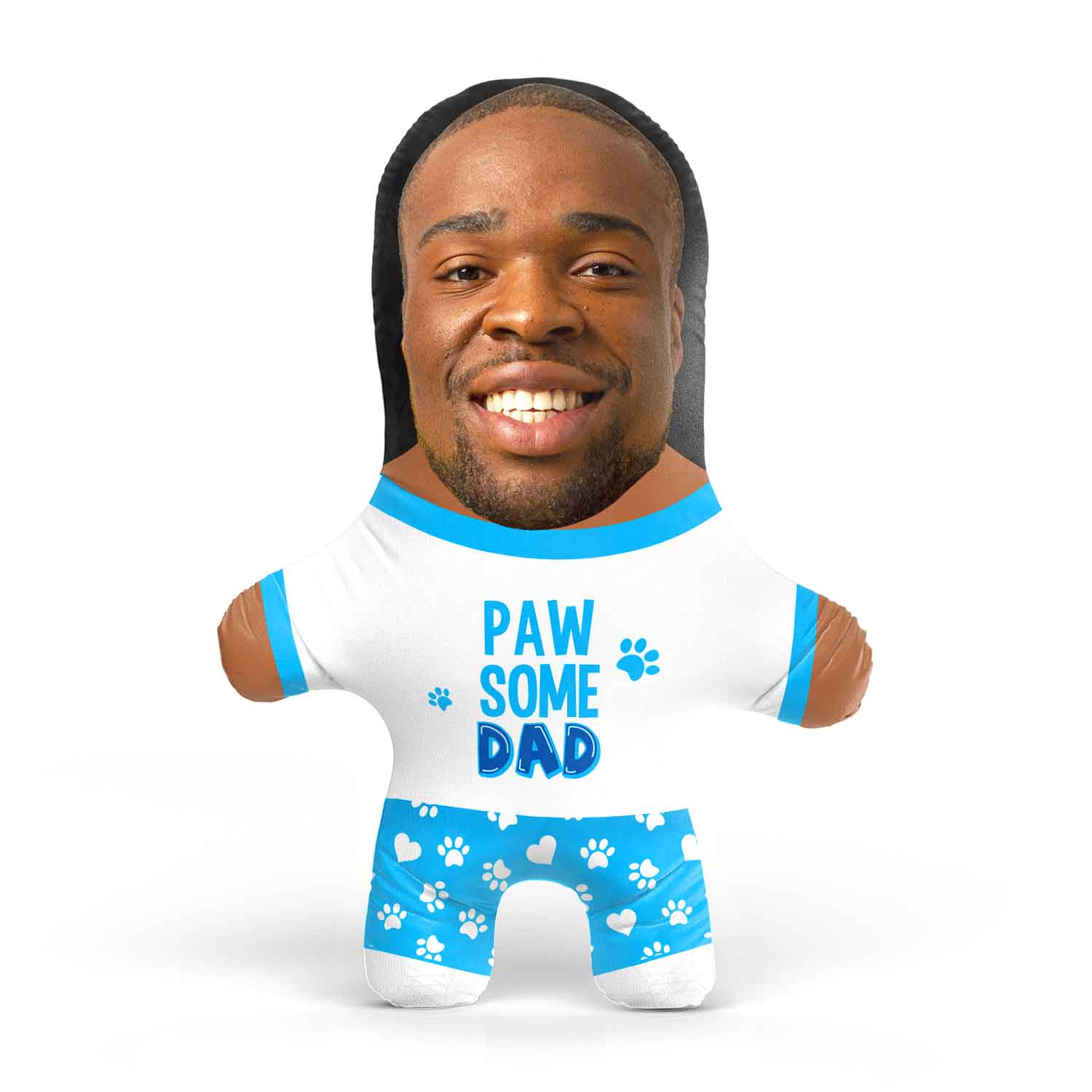 Pawsome Dad Custom Plush Cat Toy