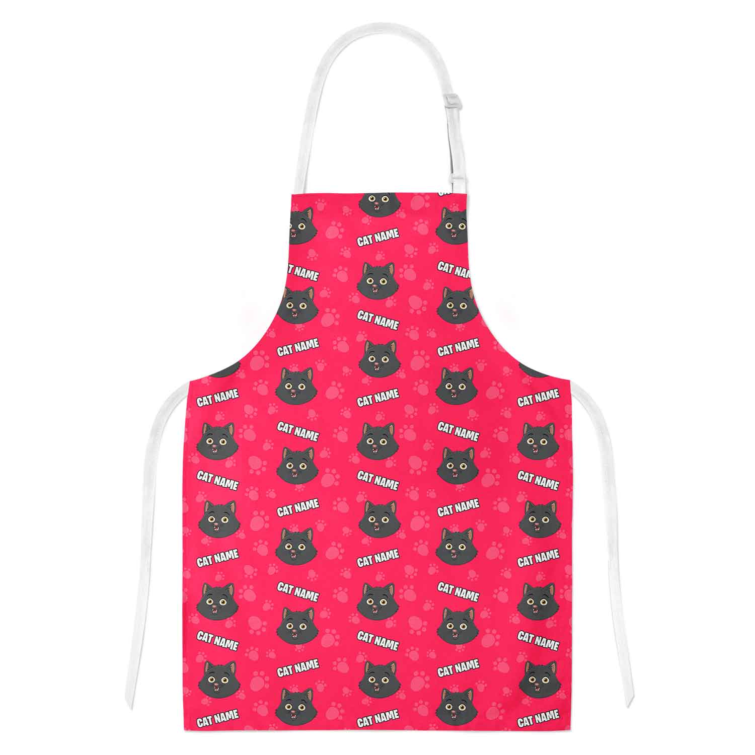 Your Cat Cartoon Personalised Apron