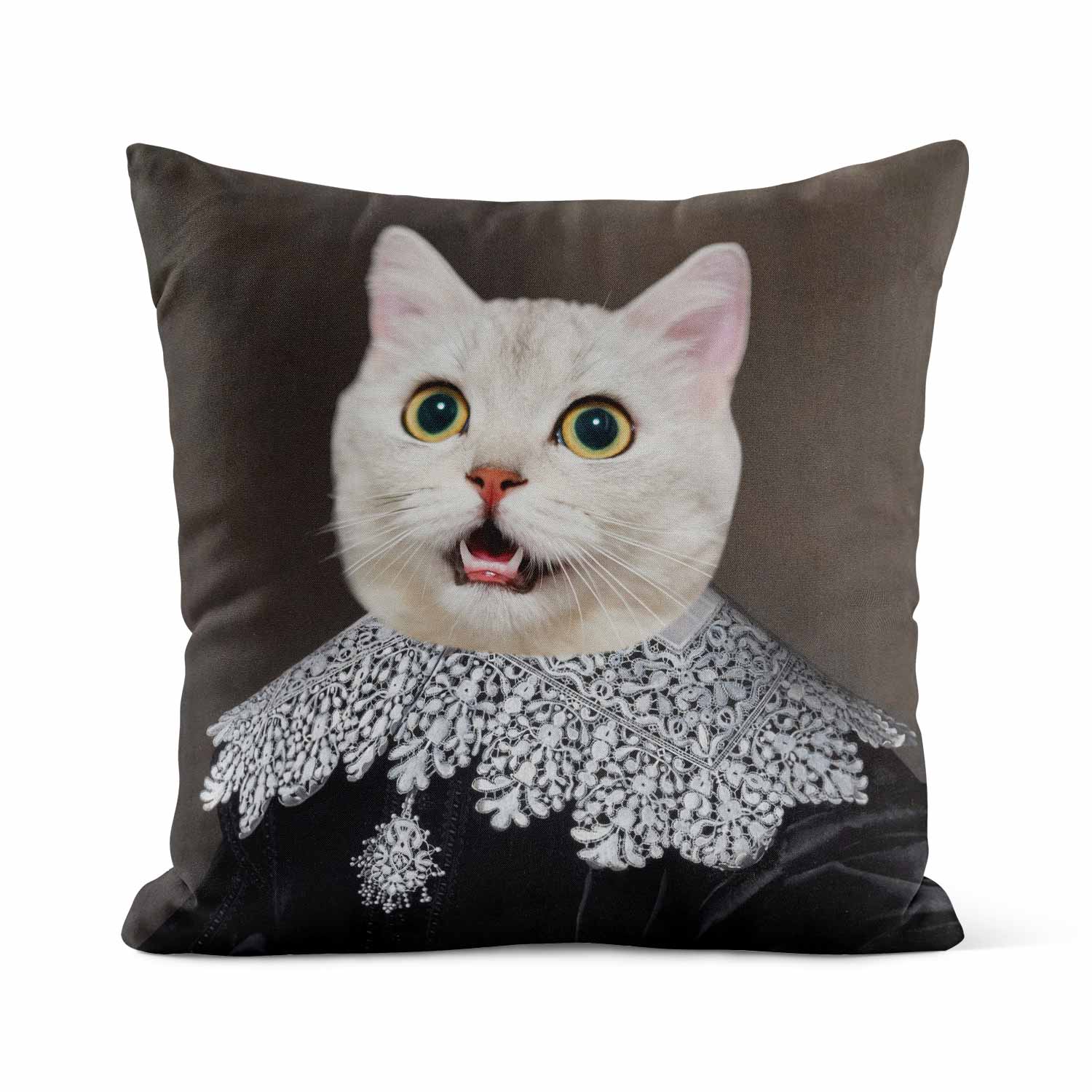 Cat Gentleman Cushion