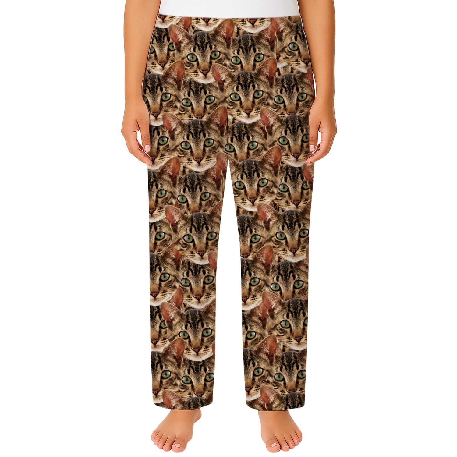 Women's Cat Mash Pyjama Bottoms