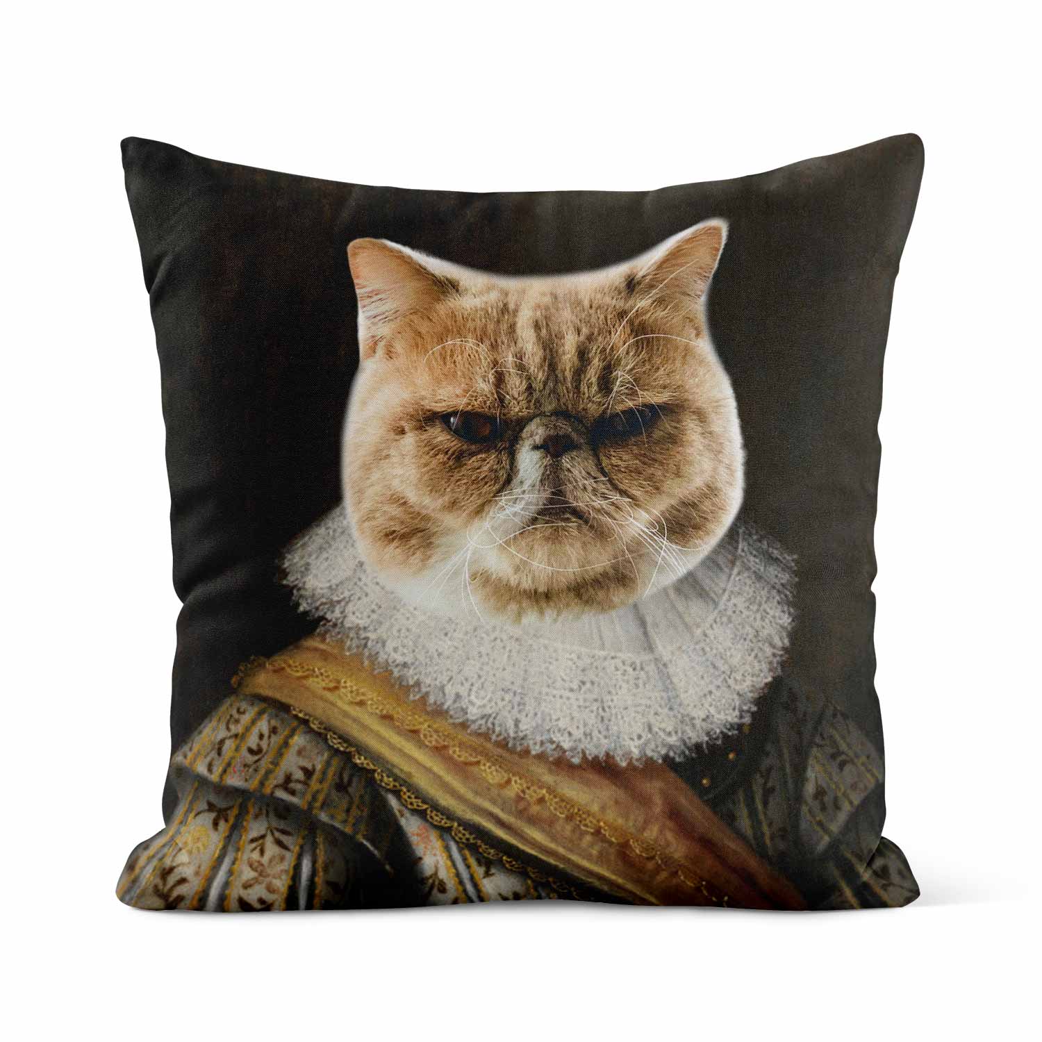 Cat Noble Cushion