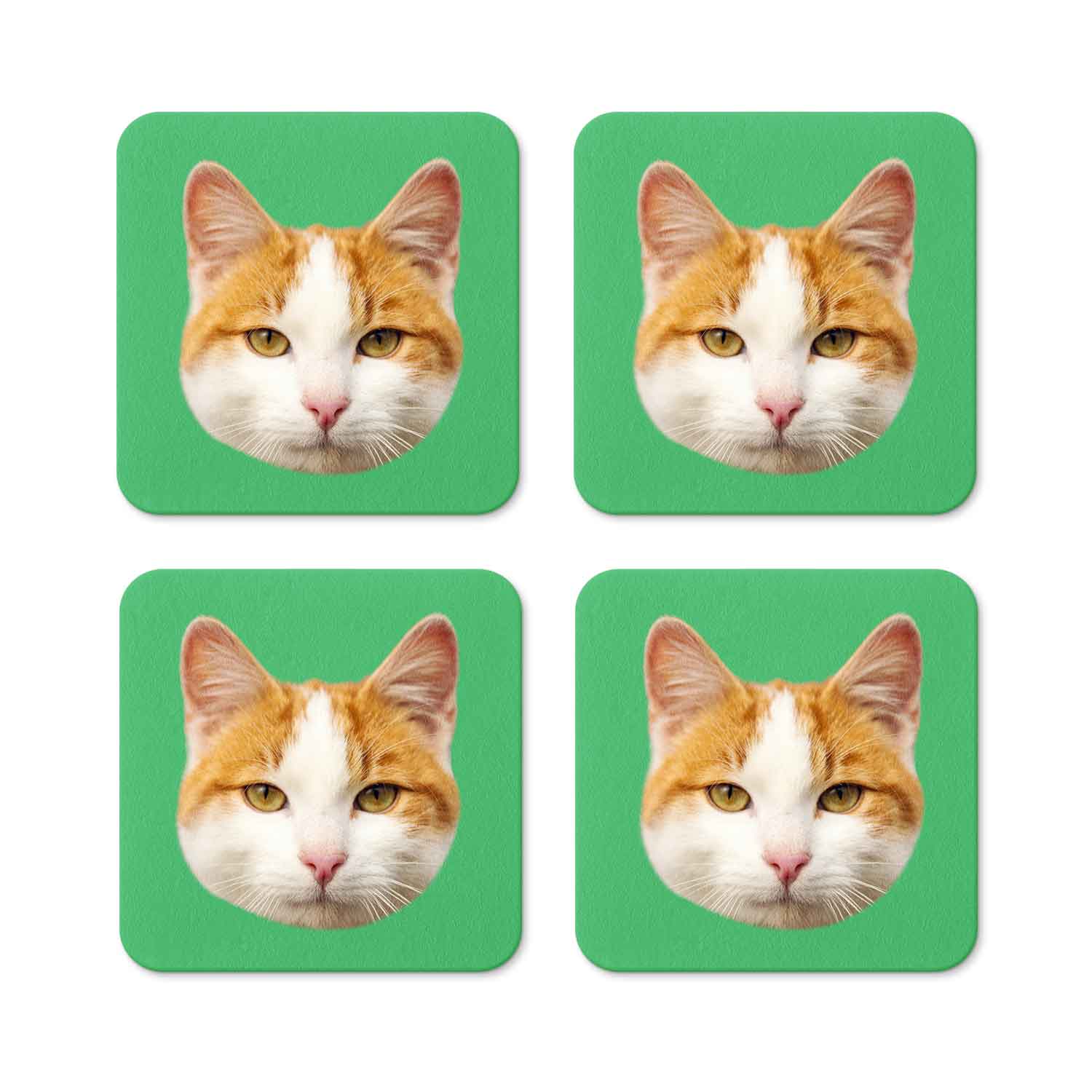 Your Cat Personalised Coasters