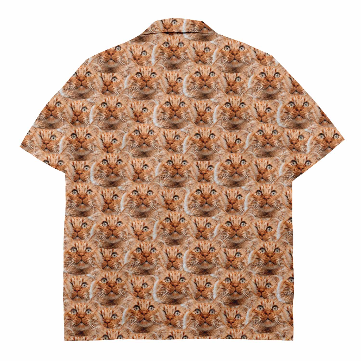 Cat Face Mash Custom Hawaiian Shirt
