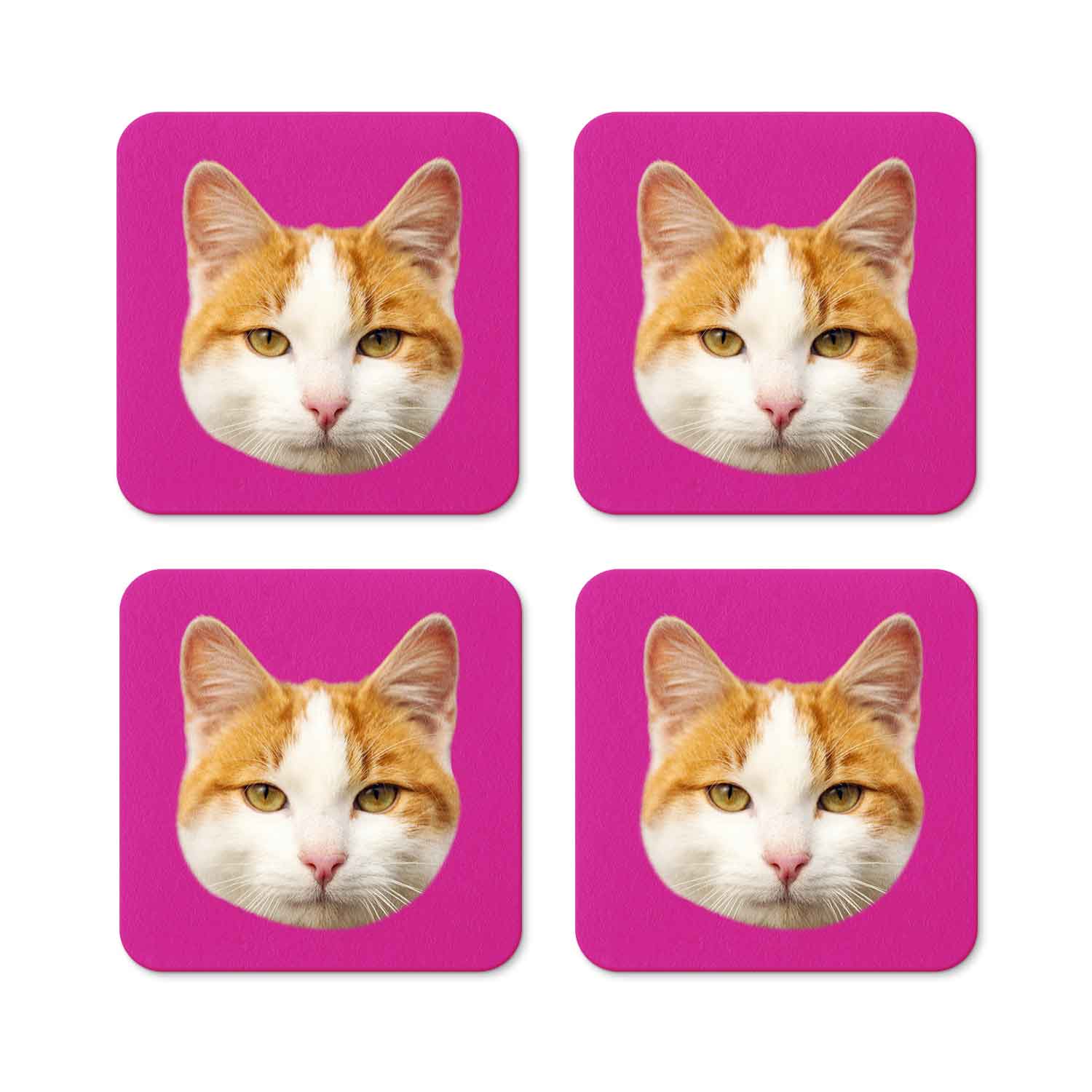 Your Cat Personalised Coasters