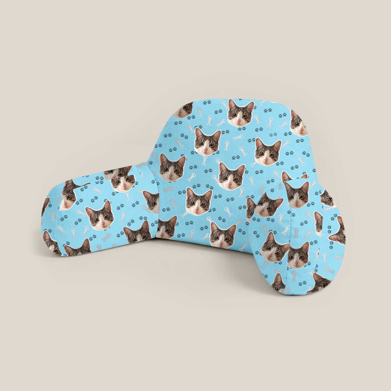 Personalised Kids Cat Cuddle Cushion