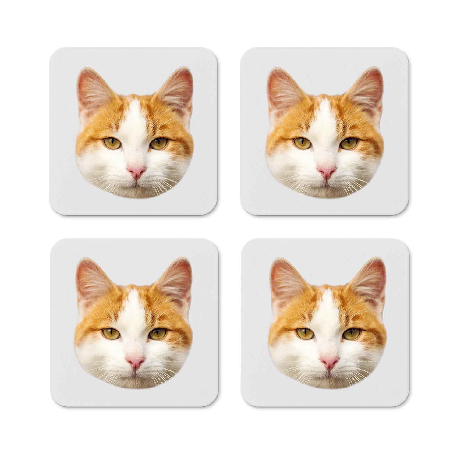 Your Cat Personalised Coasters
