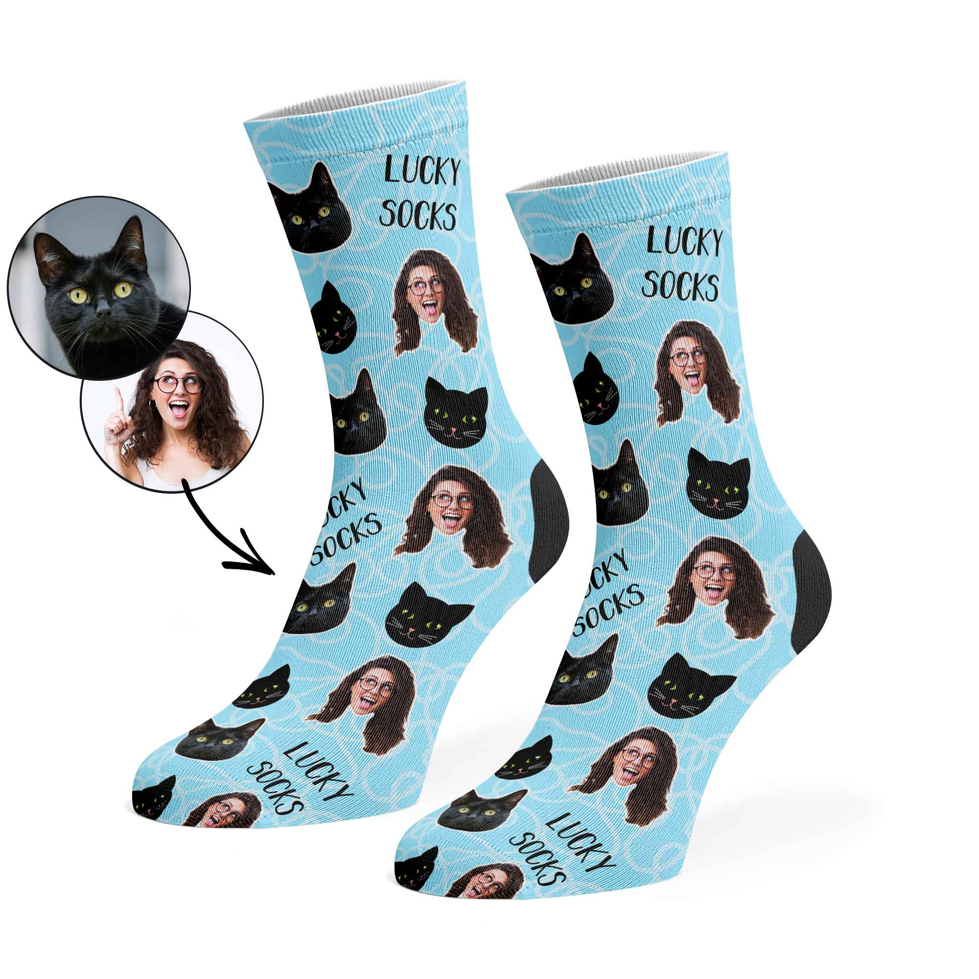 Lucky Cat Socks