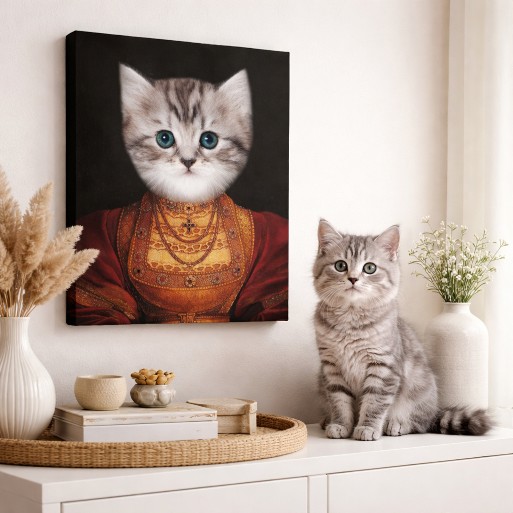Cat Royal Highness Canvas
