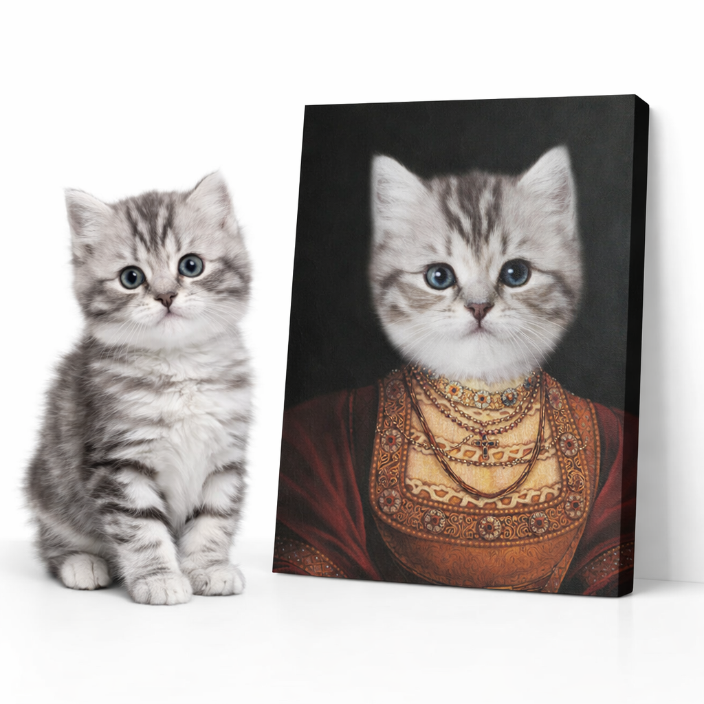 Cat Royal Highness Canvas