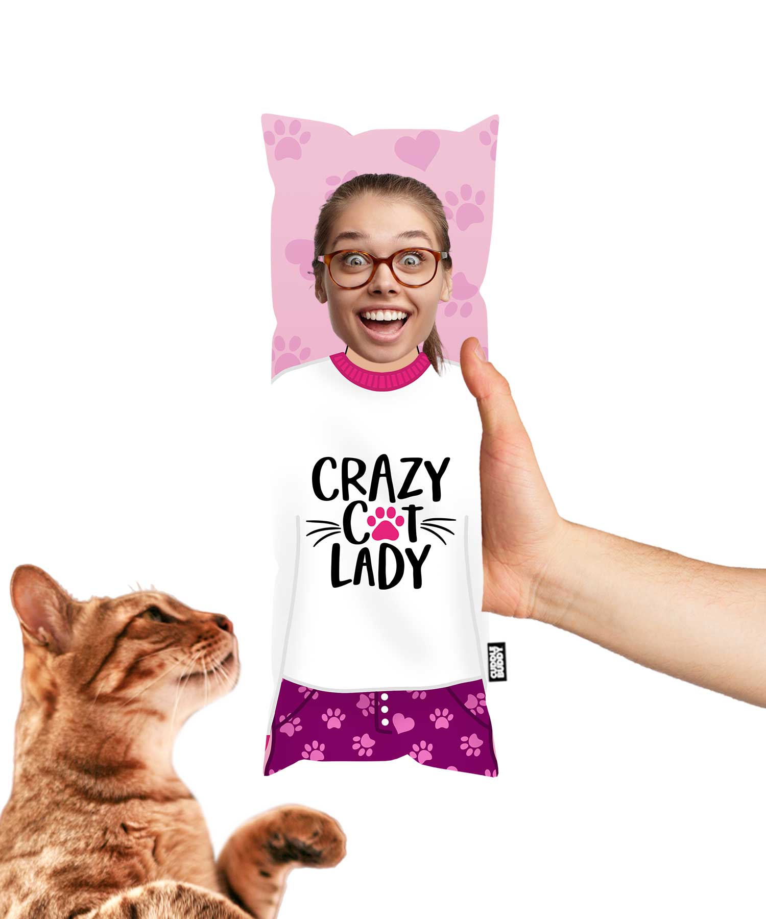 Crazy Cat Lady Custom Cat Toy