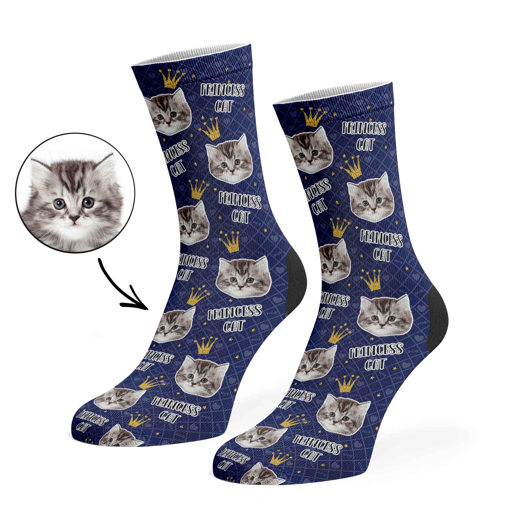 Princess Cat Socks