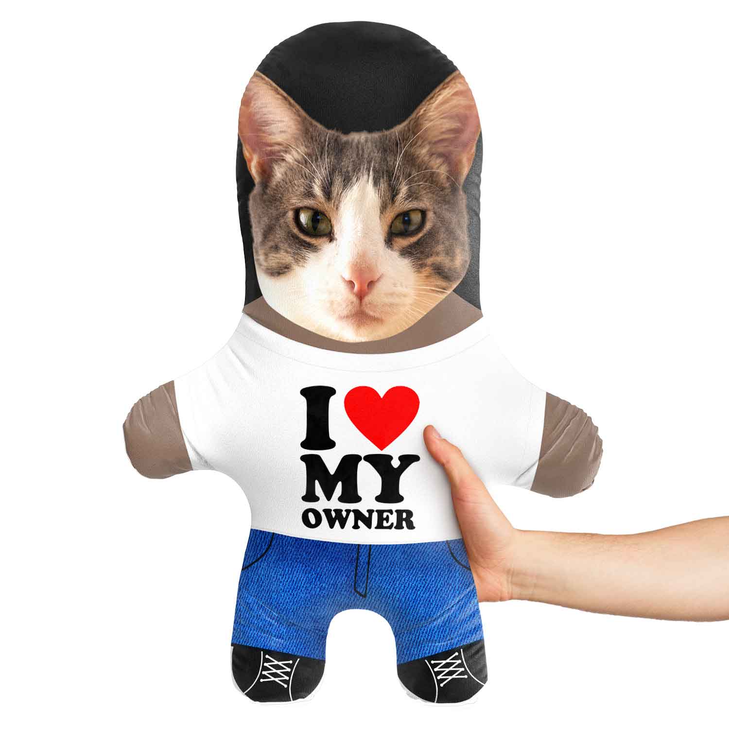 I Heart My Owner Cat Teddy Bear