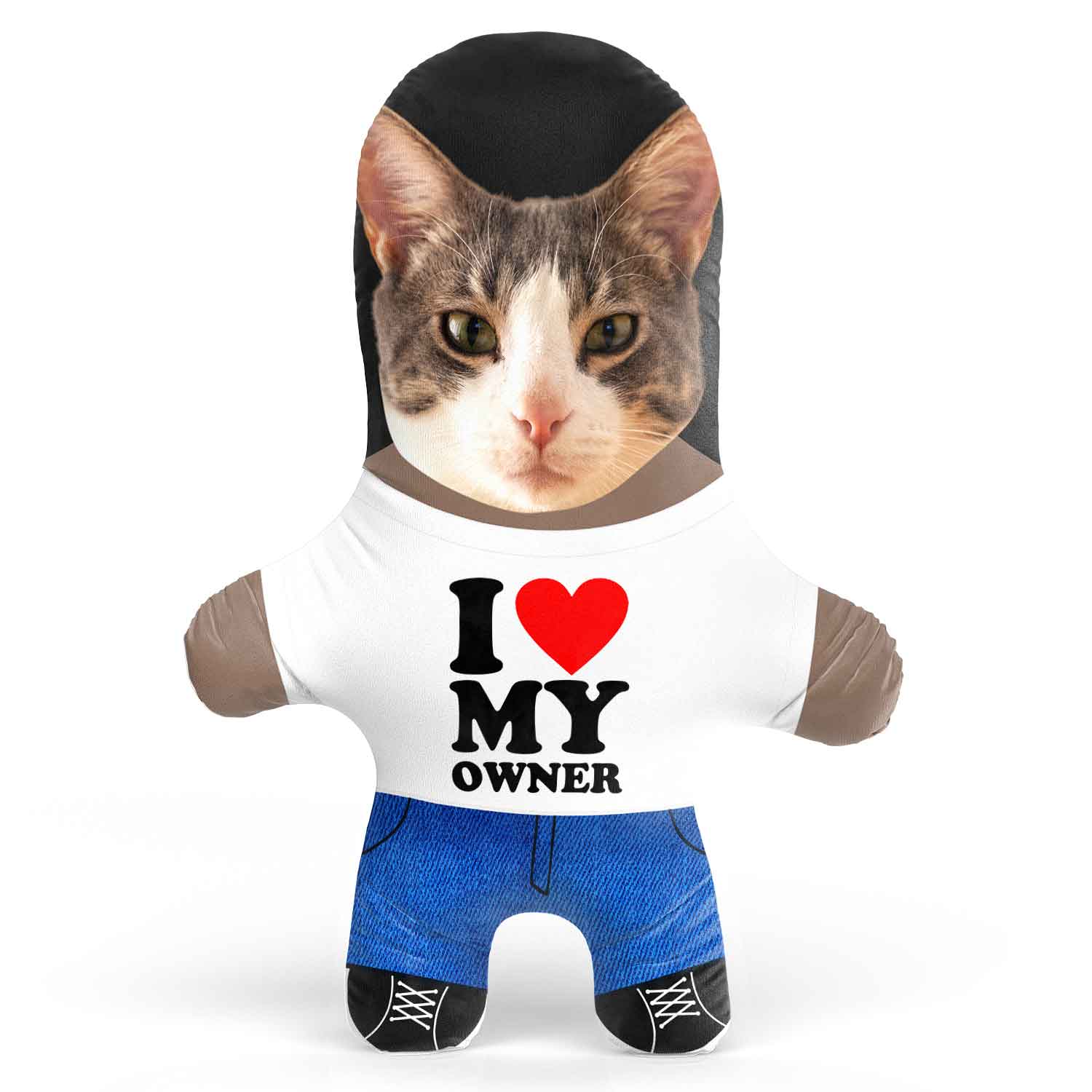 I Heart My Owner Cat Teddy Bear