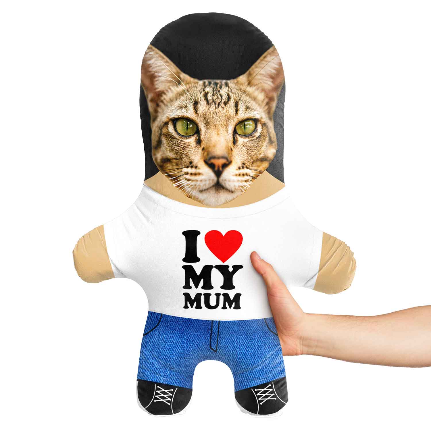 I Heart My Mum Cat Teddy Bear