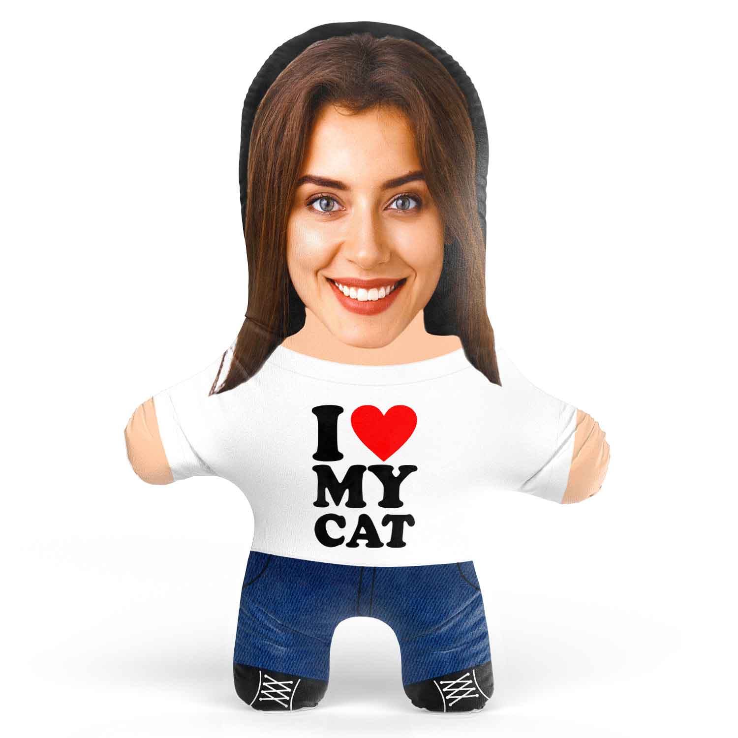 I Heart My Cat Teddy Bear