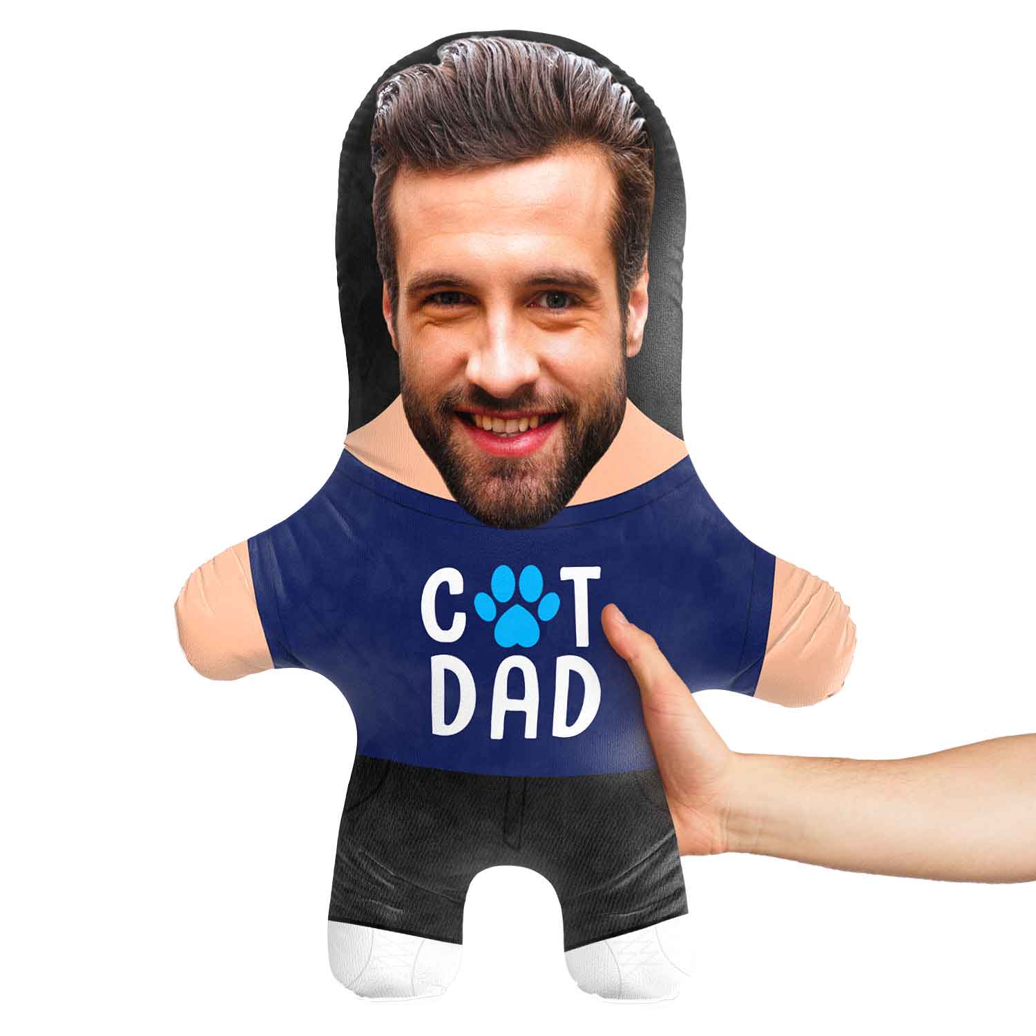 Cat Dad Paw Teddy Bear