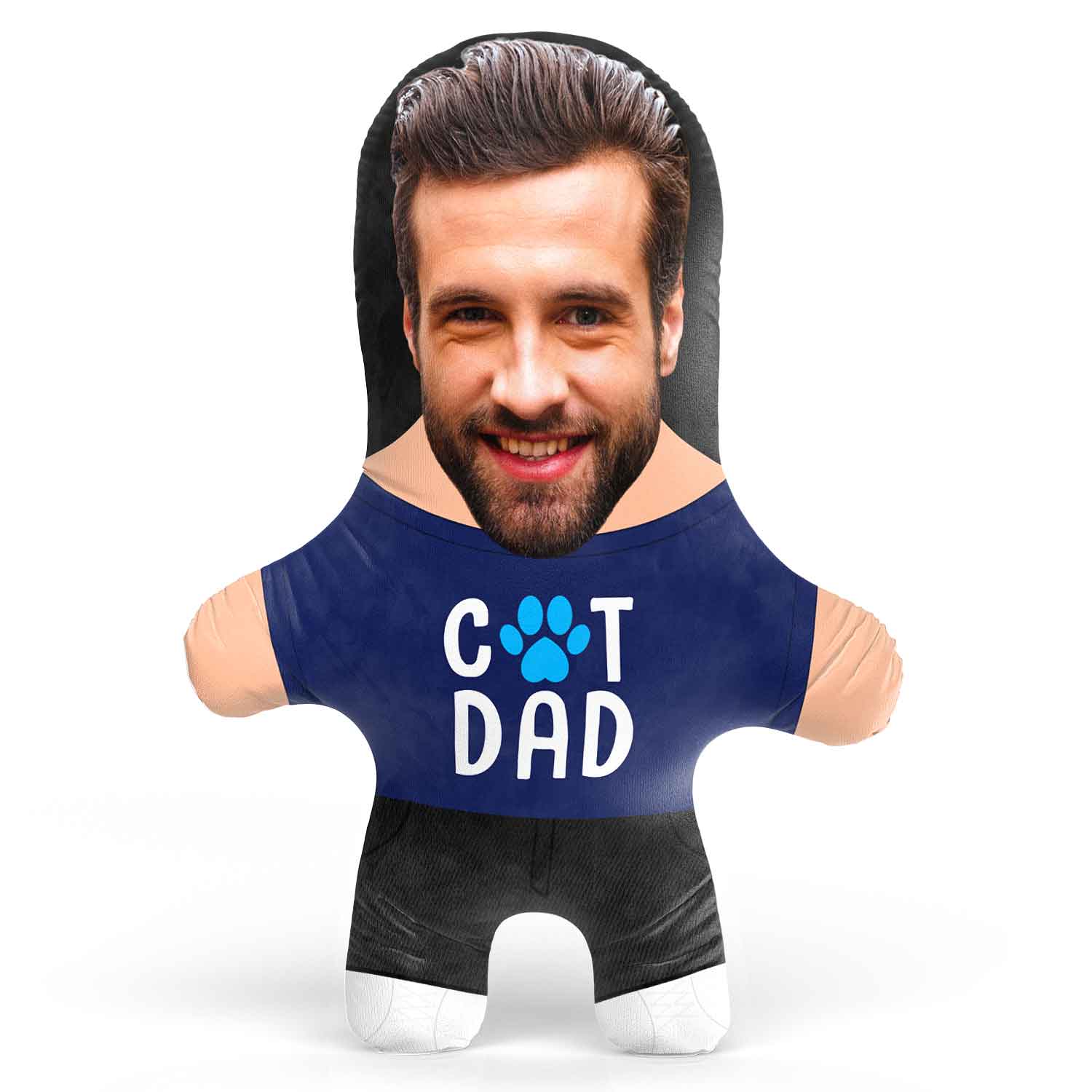 Cat Dad Paw Teddy Bear