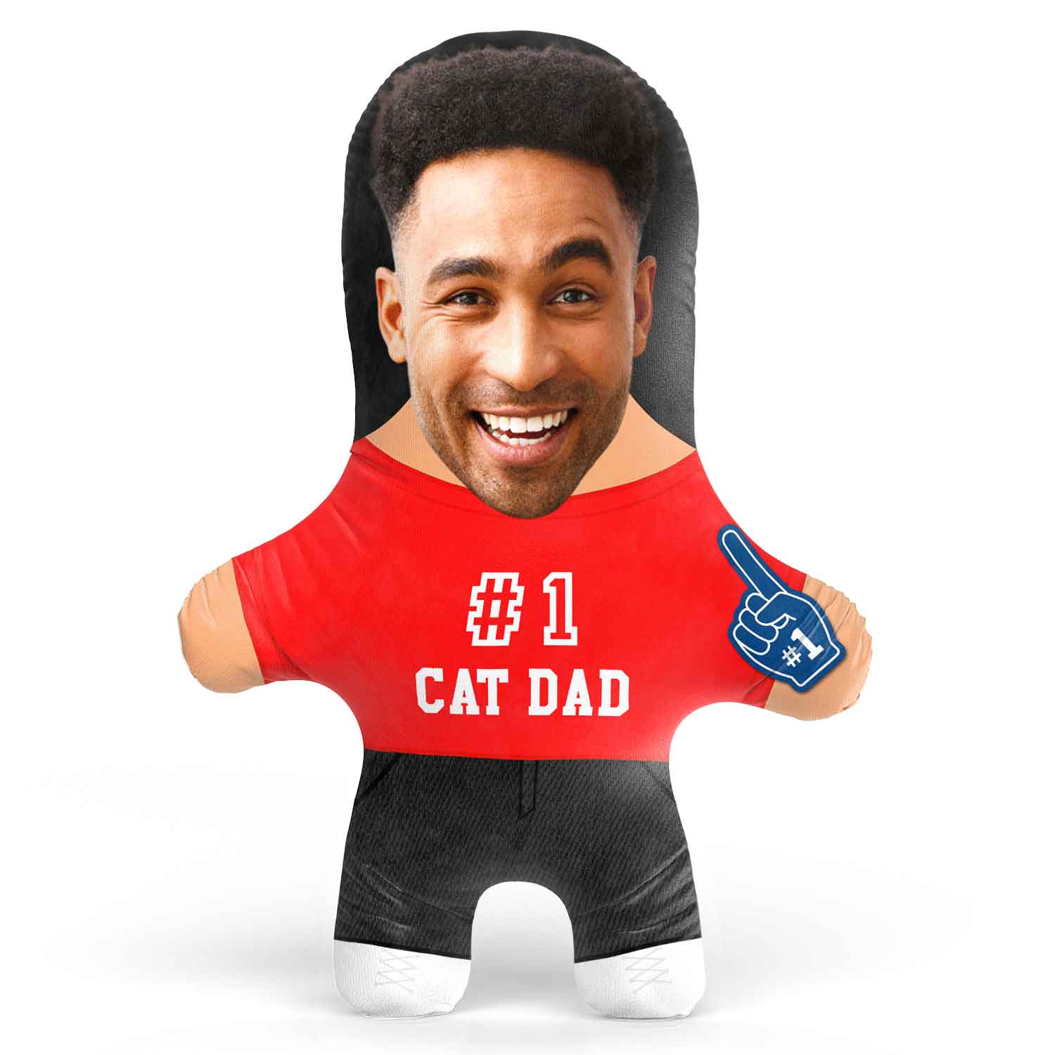 #1 Cat Dad Teddy Bear