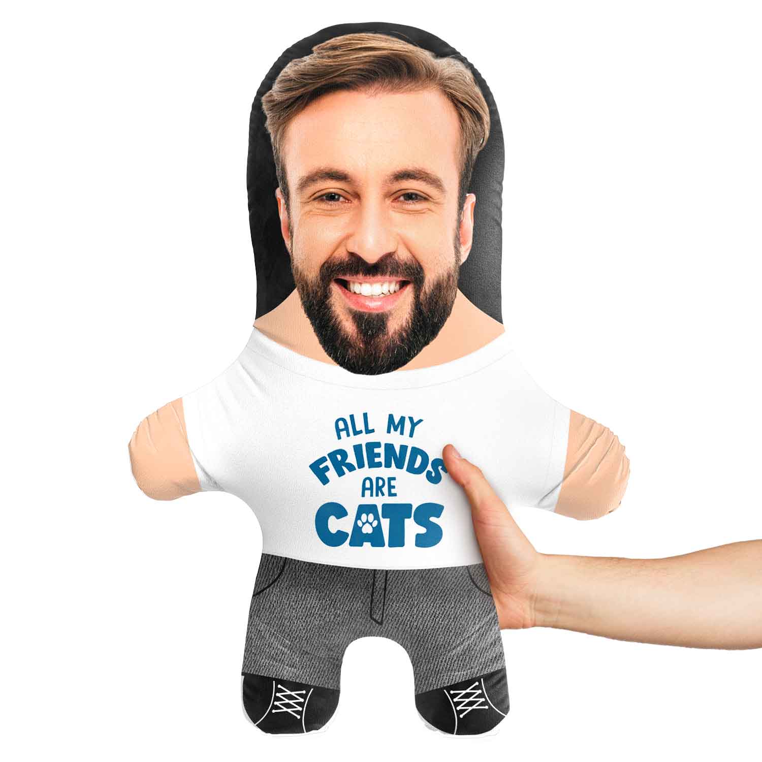 All My Friends Are Cats Teddy Bear