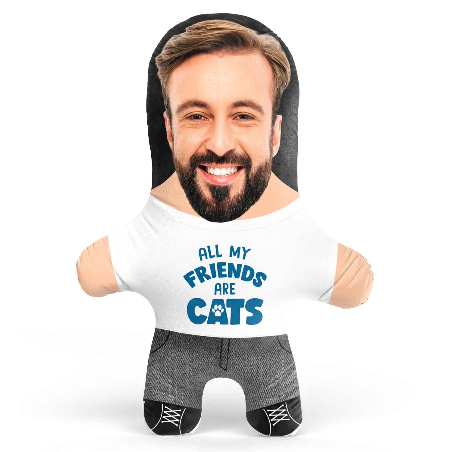 All My Friends Are Cats Teddy Bear