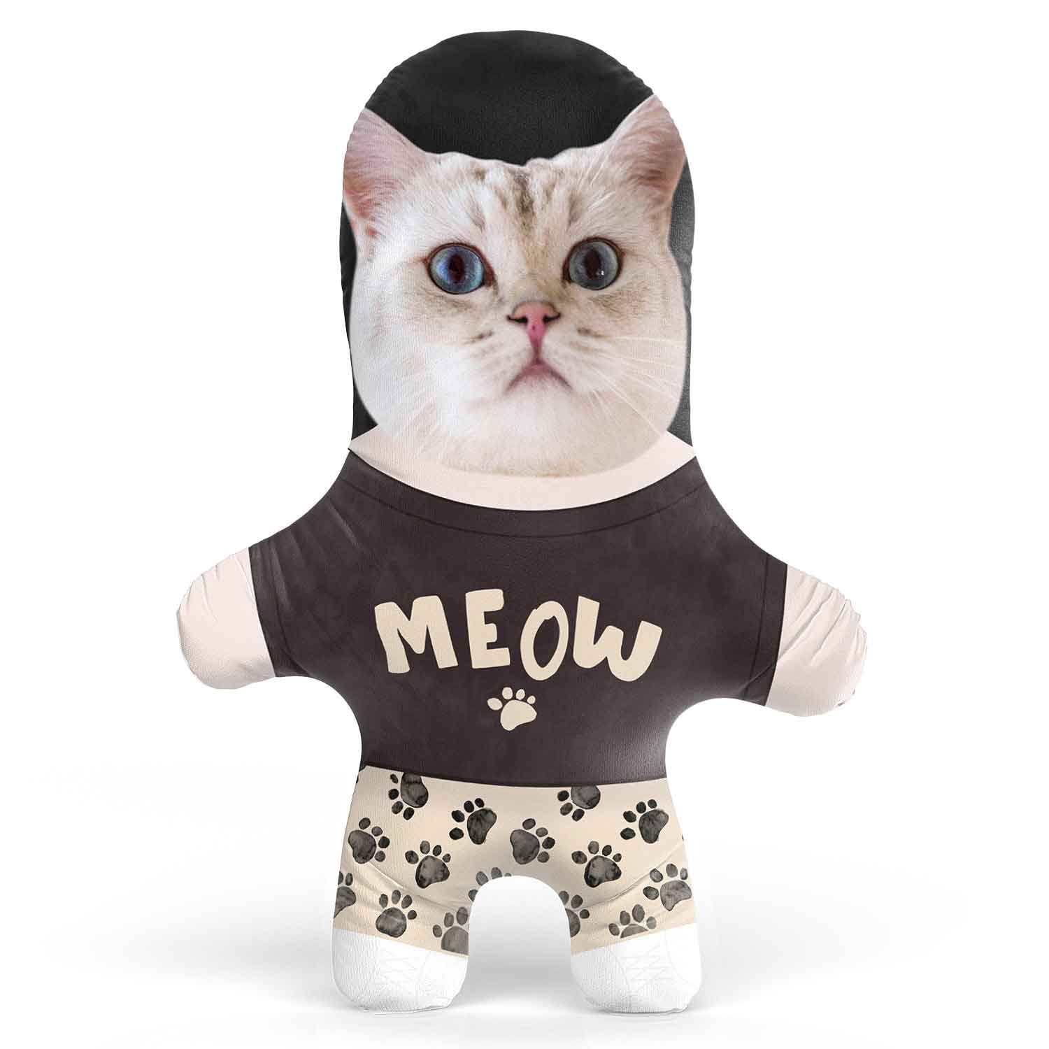 MEOW Face Pillow