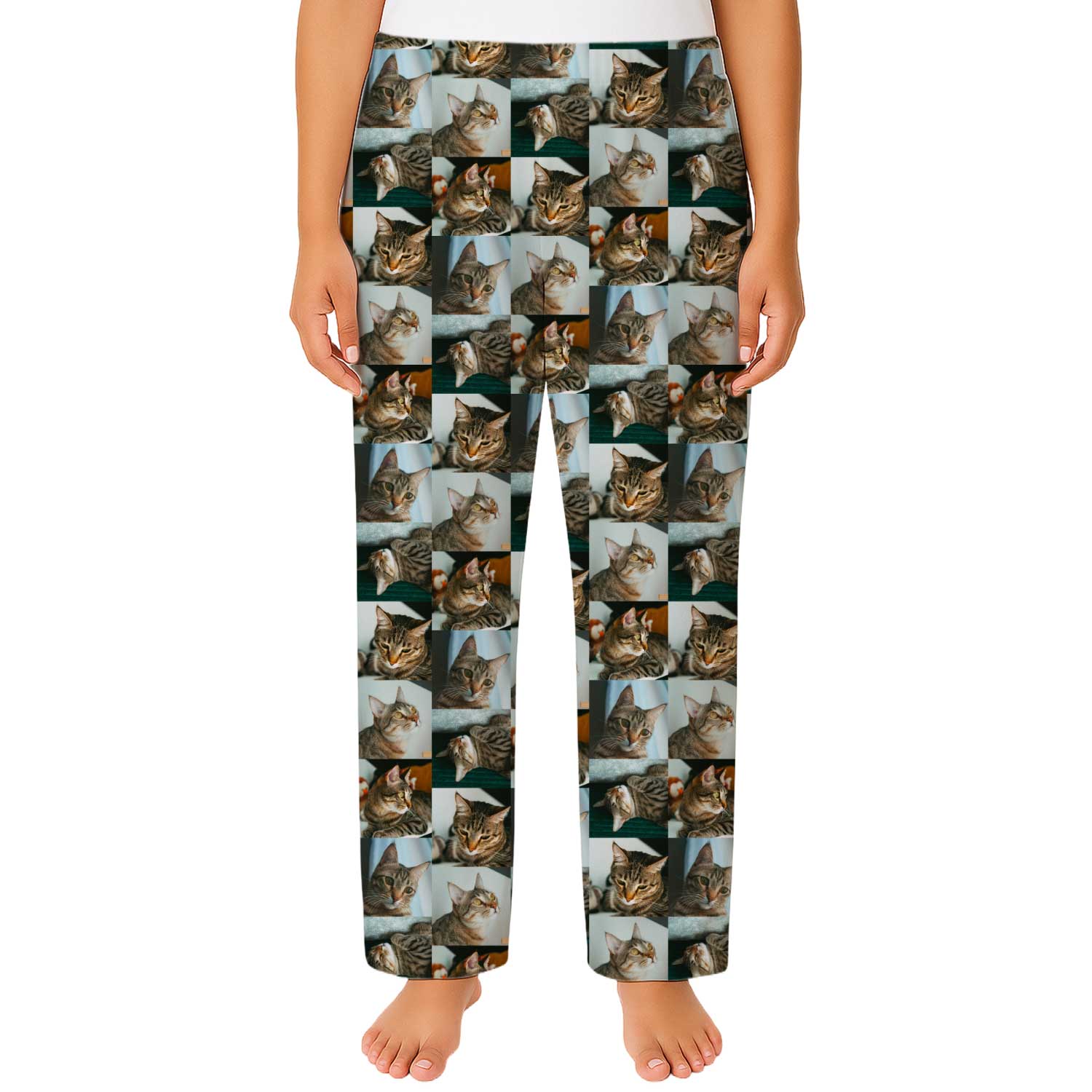 Women's Photo Collage PJ Bottoms