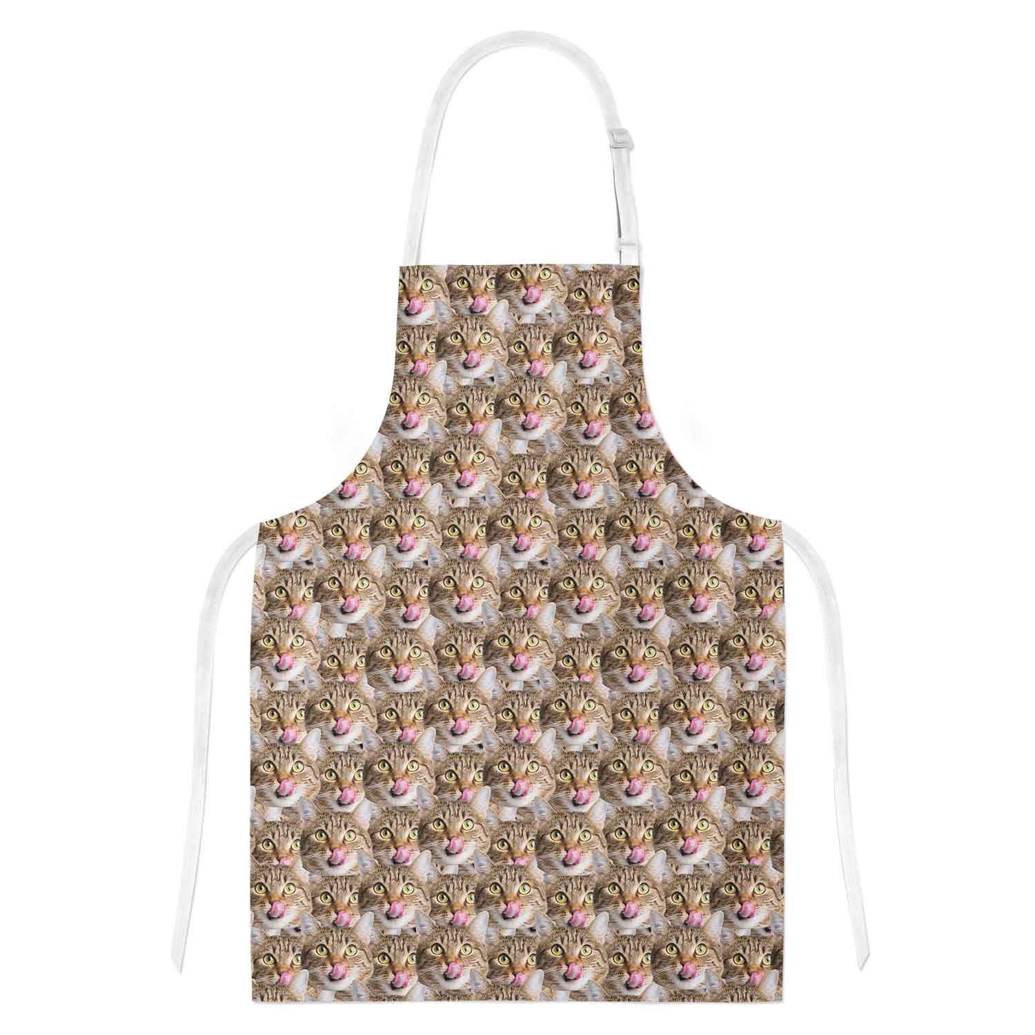 Your Cat Face Mash Personalised Apron