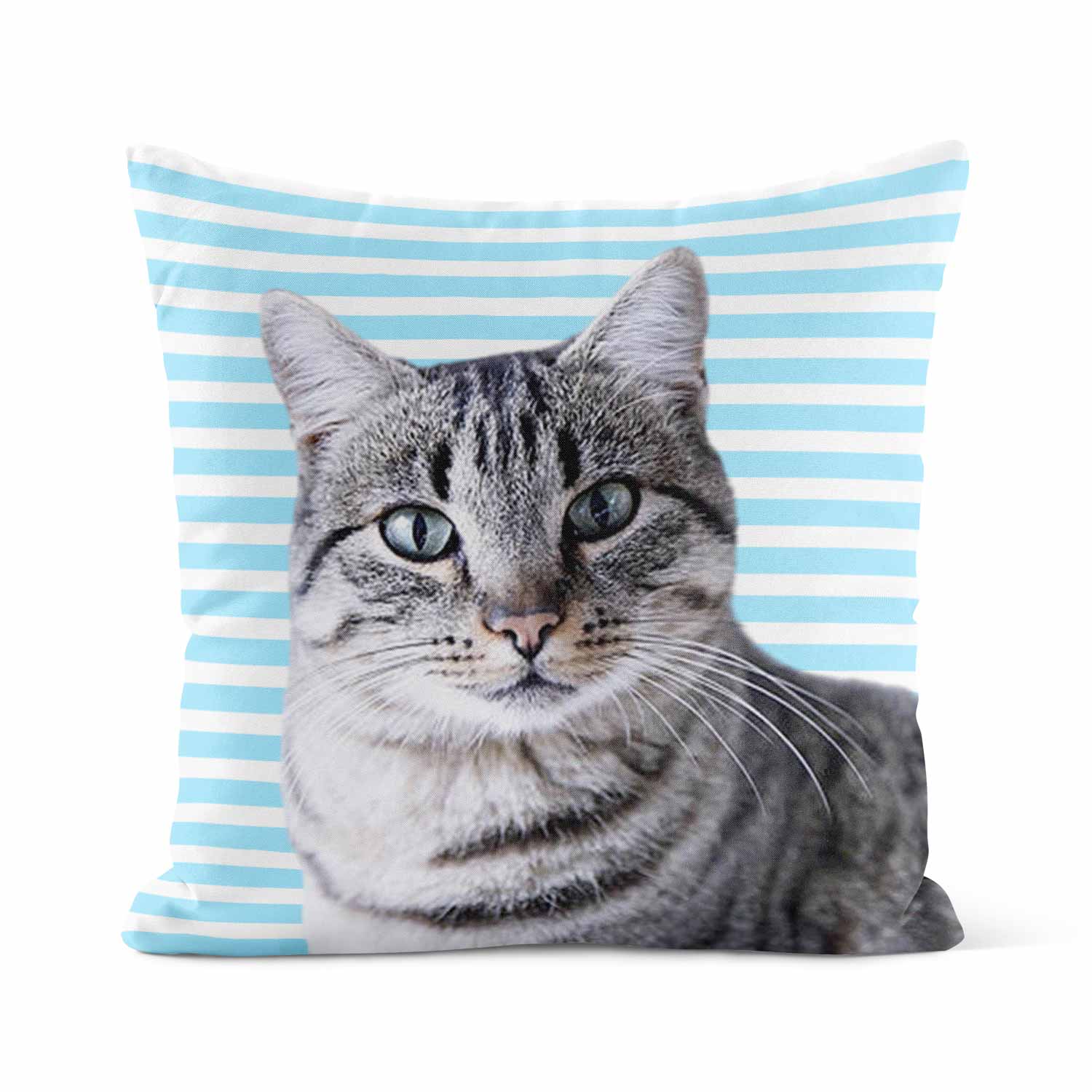 Your Cat Stripe Pattern Cushion