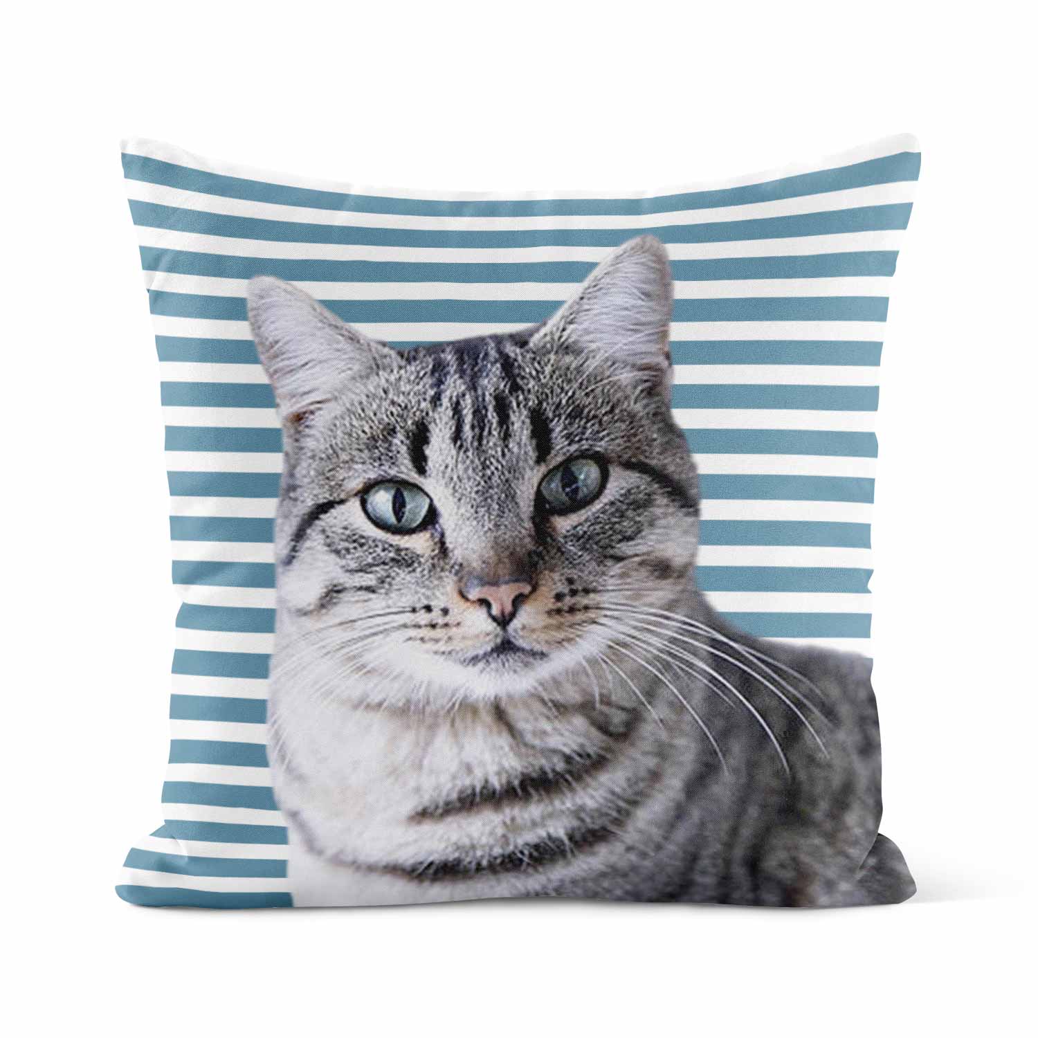 Your Cat Stripe Pattern Cushion