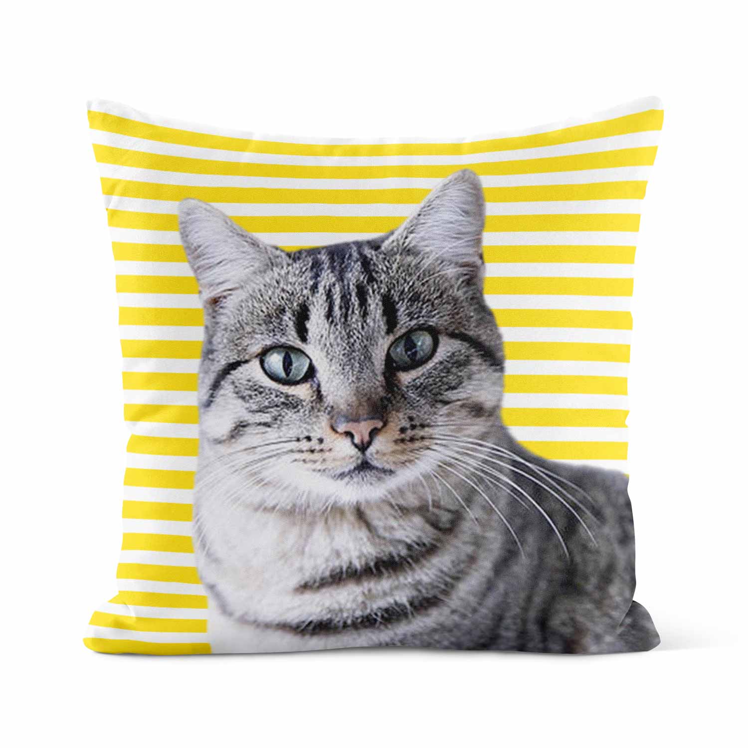 Your Cat Stripe Pattern Cushion