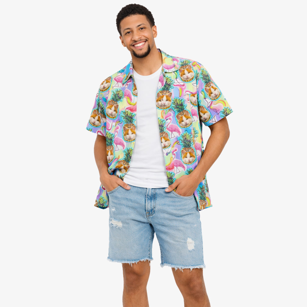 Your Cat Pineapple Fruit Hawaiian Shirt