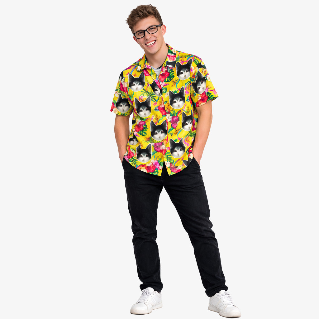 Your Cat Tropical Custom Hawaiian Shirt