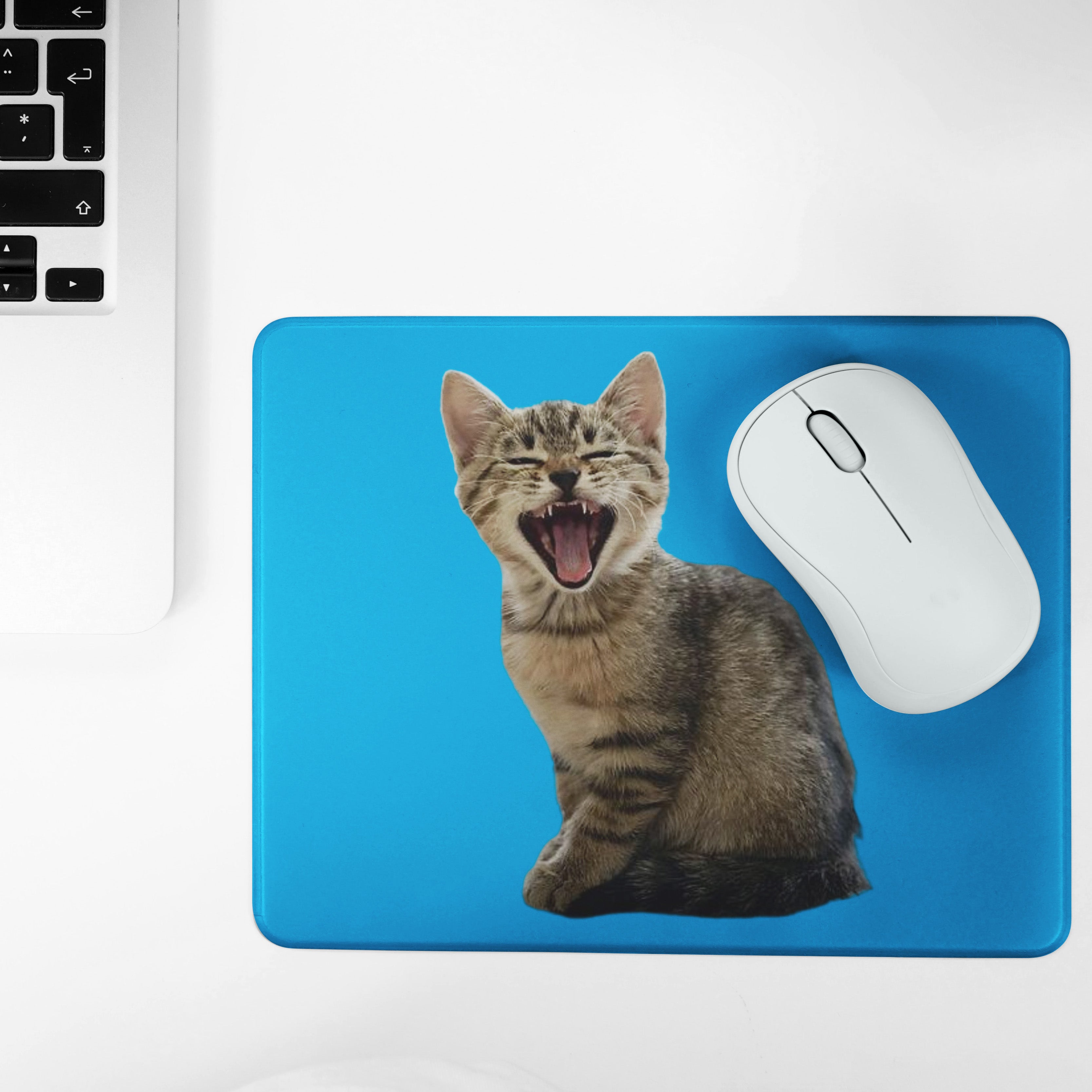 Cat Face Mouse Mat