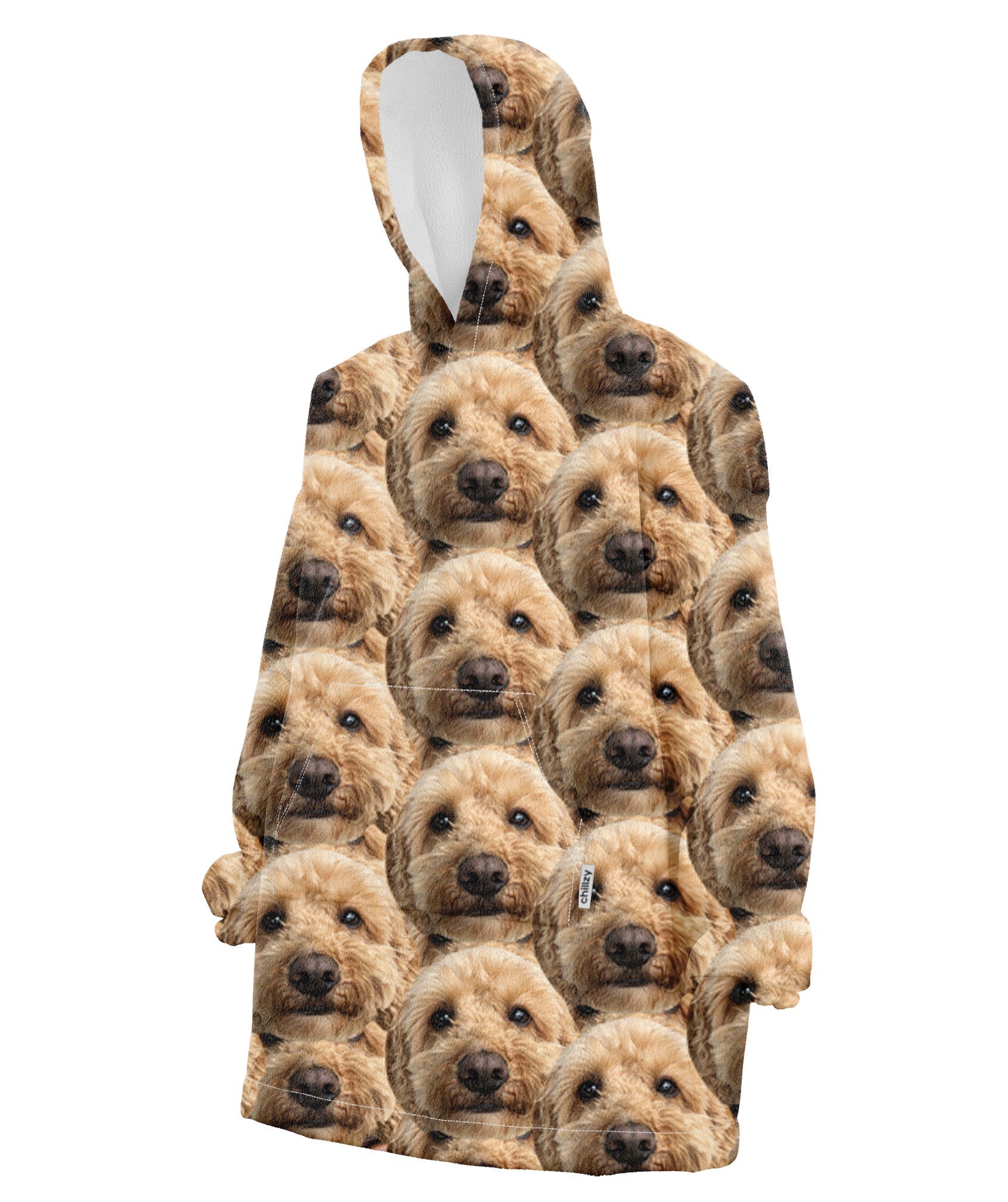 Your Cat Mash Hoodie Blanket