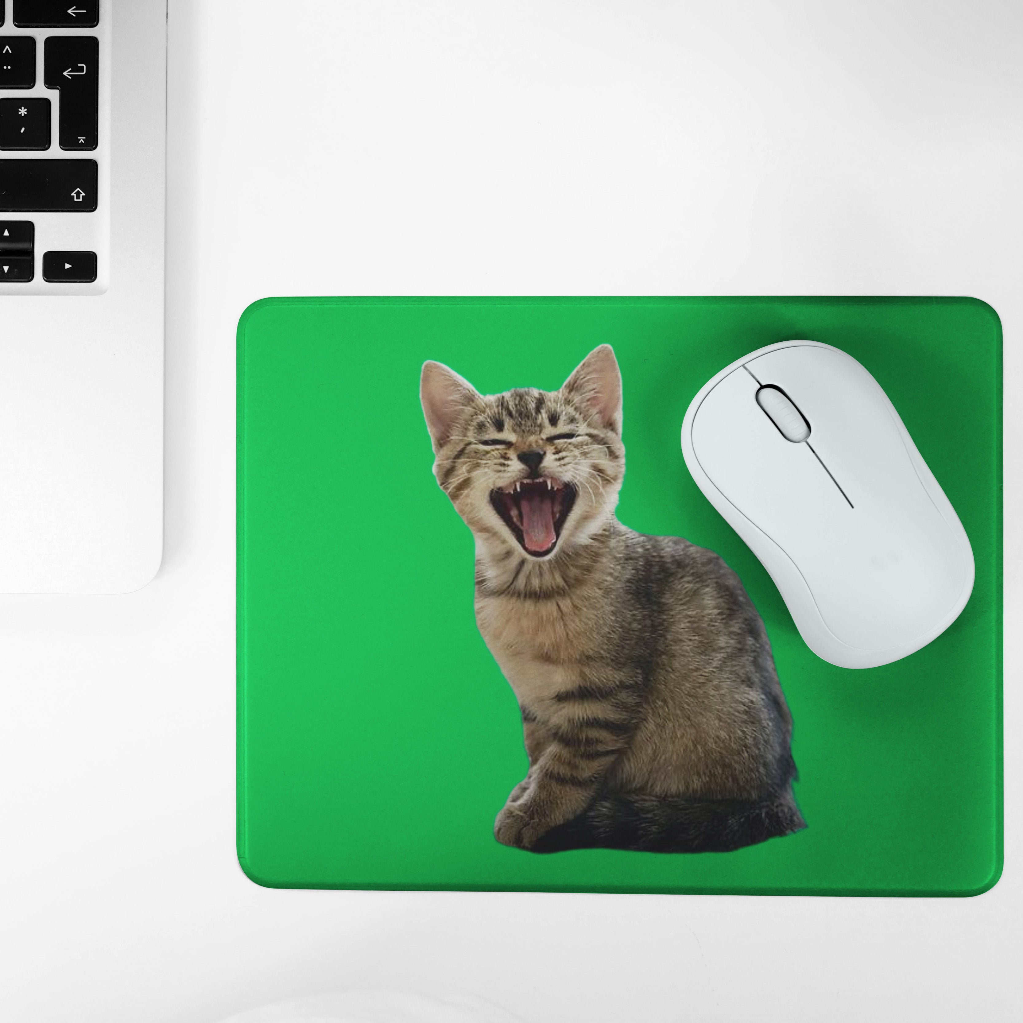 Cat Face Mouse Mat