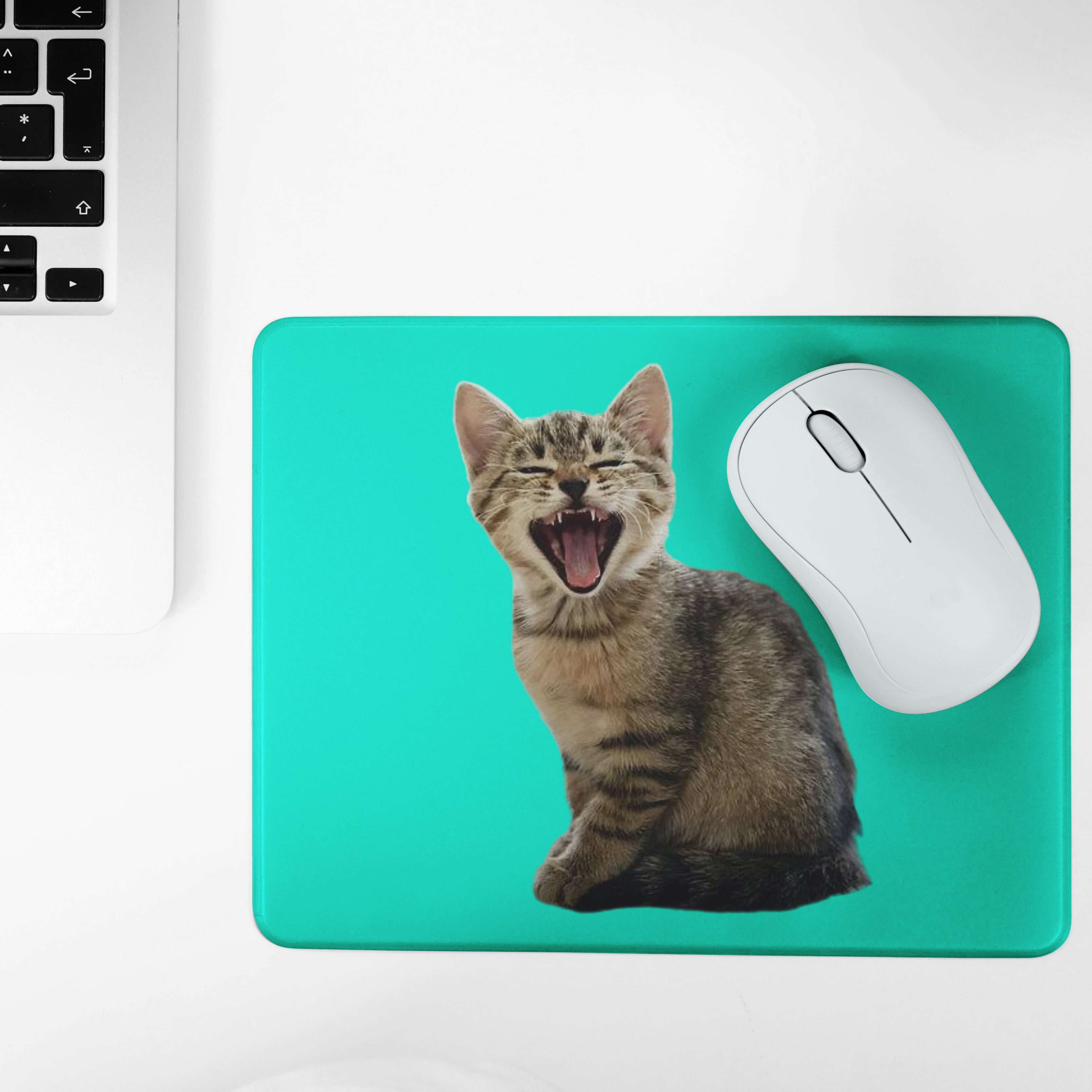 Cat Face Mouse Mat