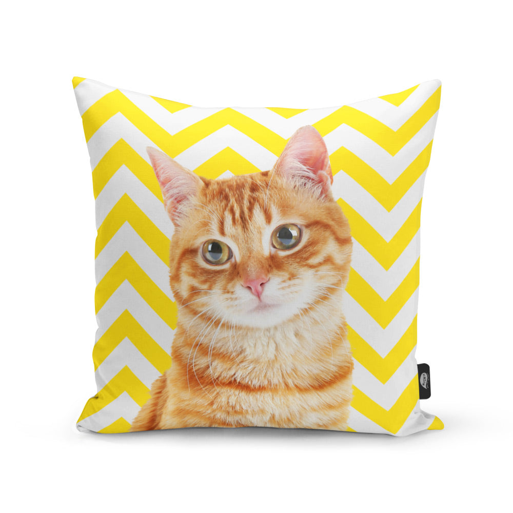 Your Cat Pattern Cushion
