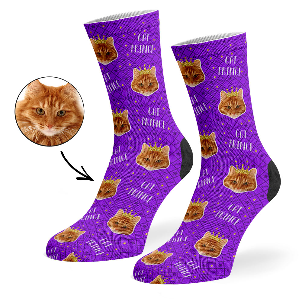 Cat Prince Socks