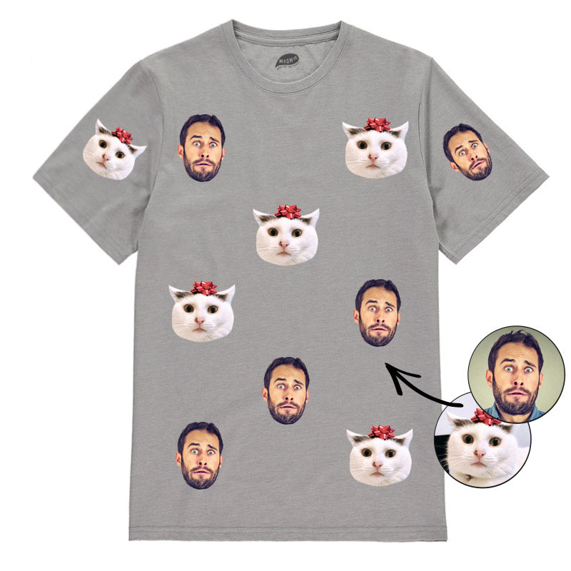 Cat & Owner Mens T-Shirt