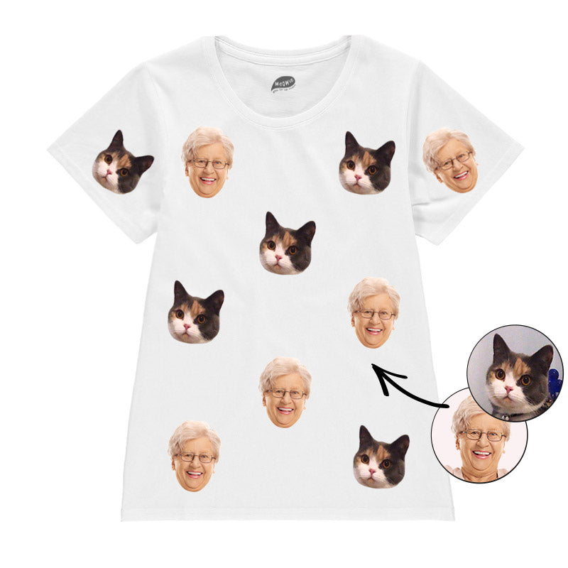 Cat & Owner Ladies T-Shirt