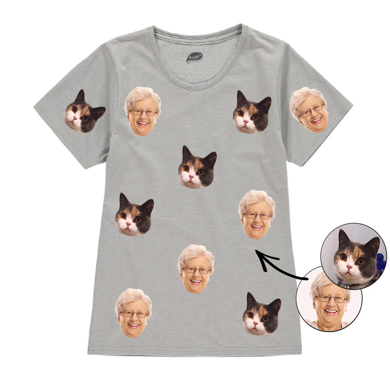 Cat & Owner Ladies T-Shirt